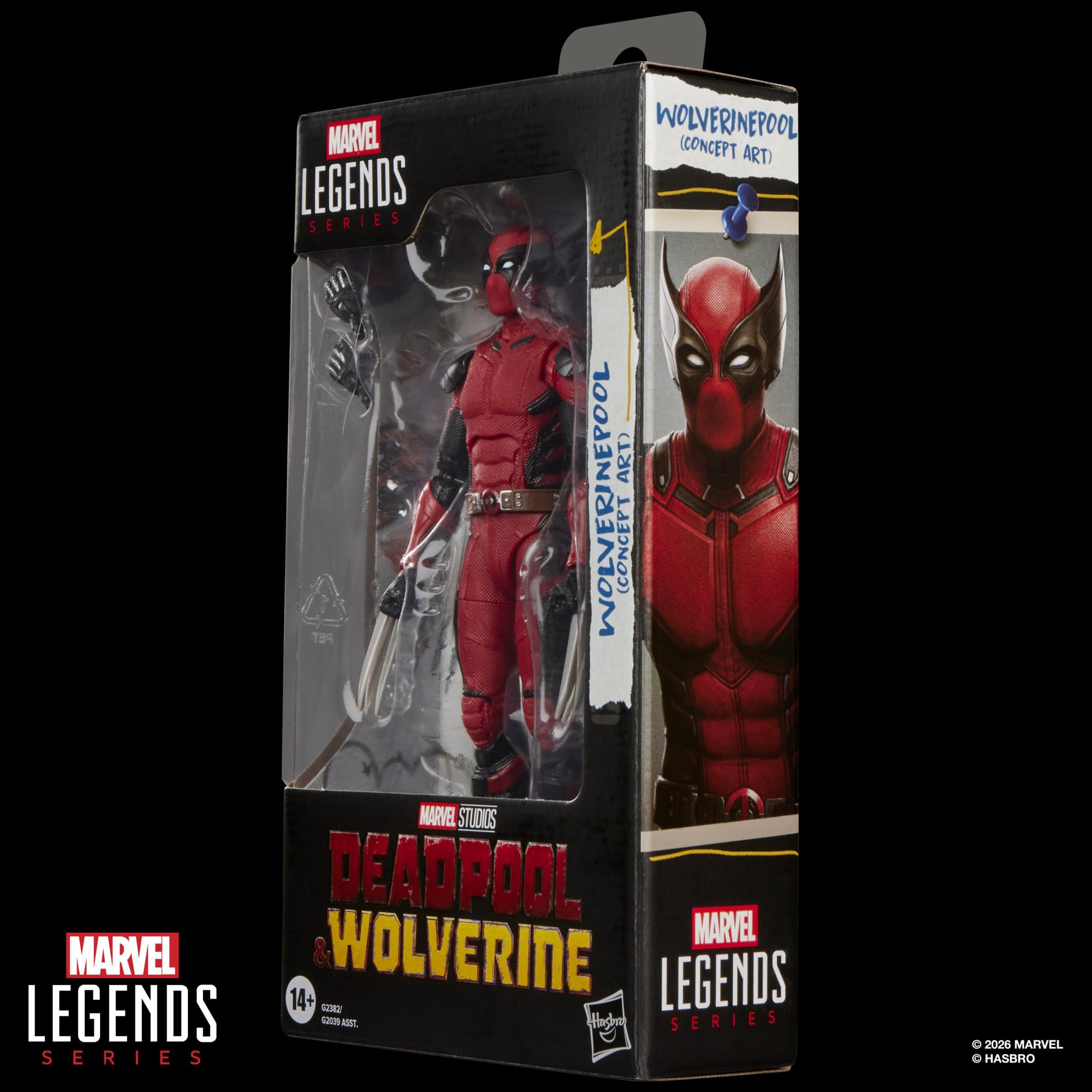 Marvel Legends Wolverinepool (Concept Art) Action Figure - 15cm Scale, Ages 14+ 9