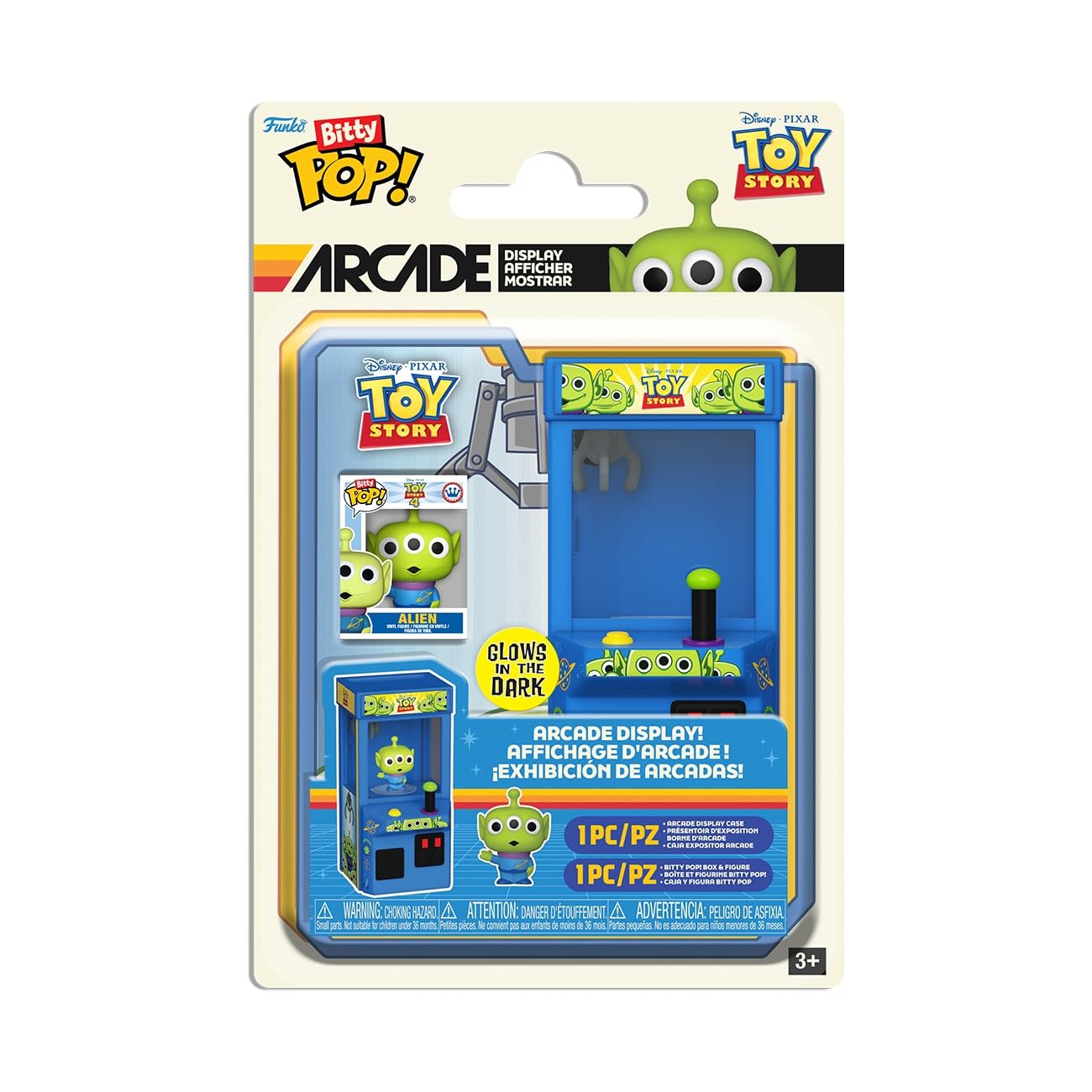 Funko Bitty POP! Arcade Claw TS- Alien Vinyl Figure
