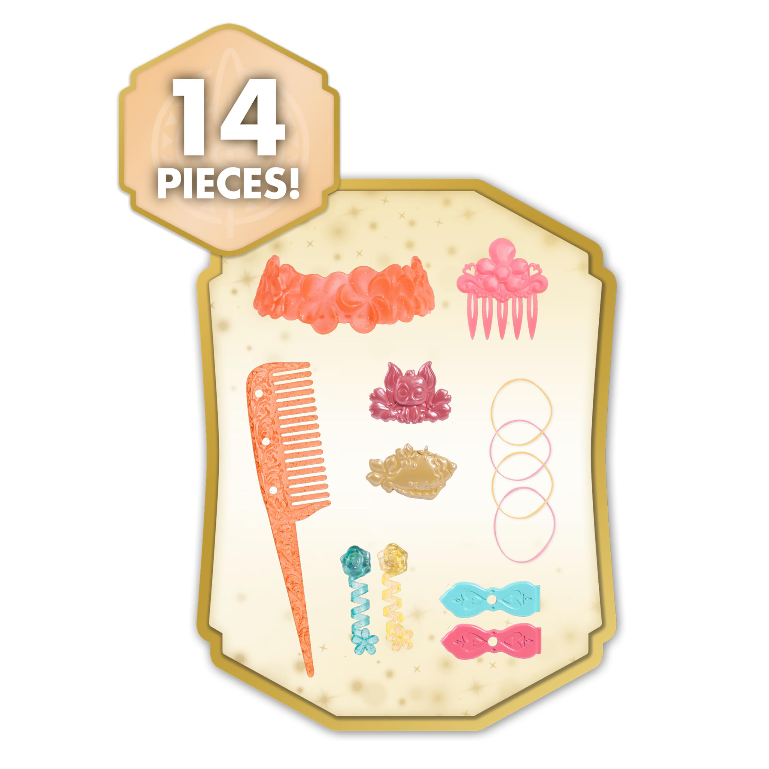 Disney Princess Moana Styling Head with Flower Crown & Accessories 8