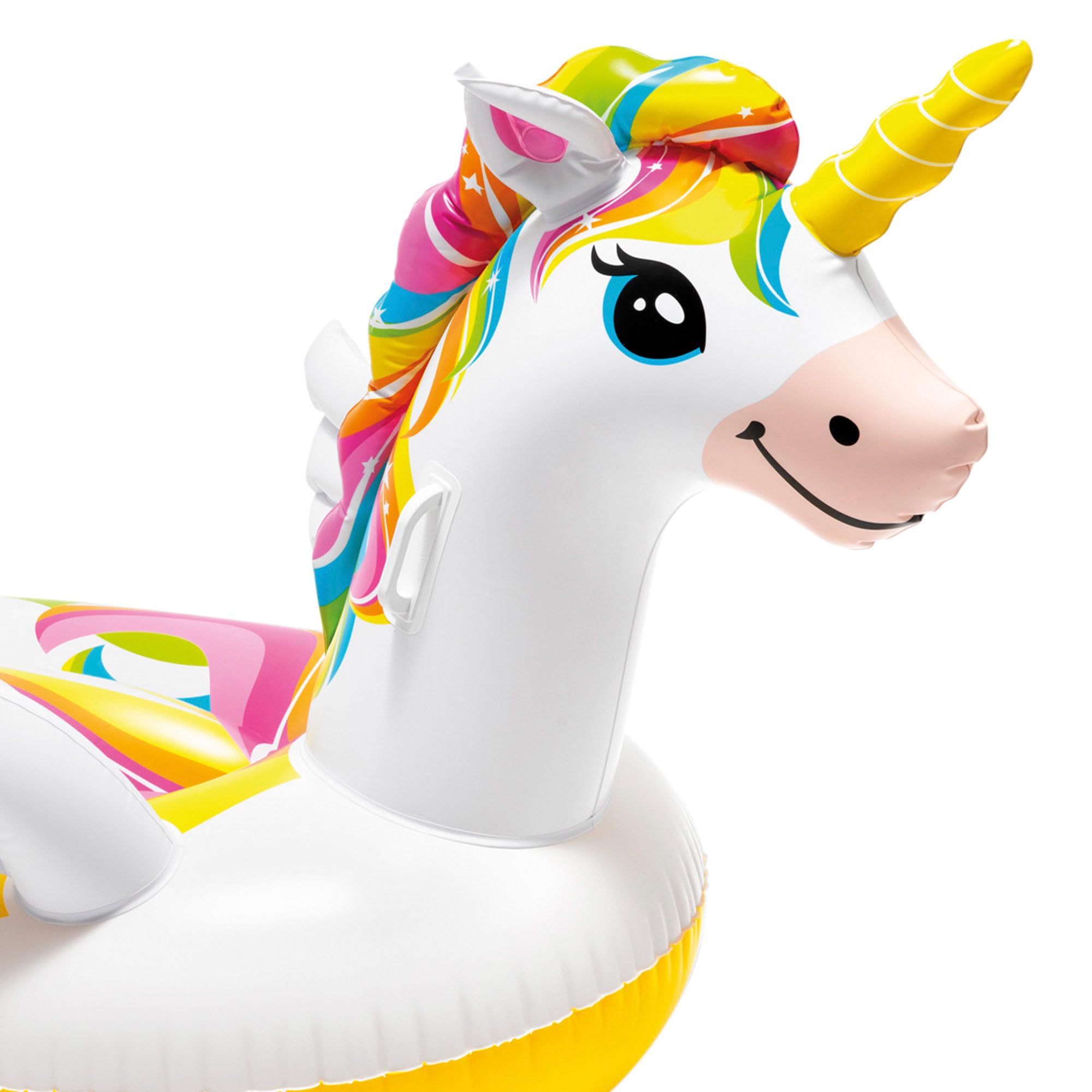 Intex Unicorn Inflatable Ride-On Pool Toy | Multi Colour | Approx. 201 x 140 x 97cm 3