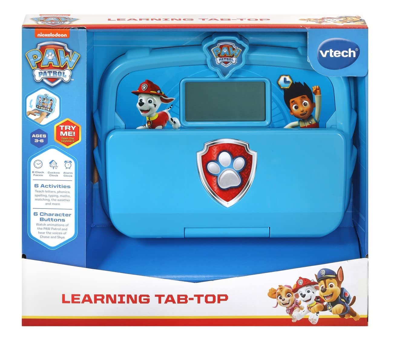 VTech PAW Patrol Learning Tab-Top - Interactive Educational Laptop Toy for Ages 3-6 3