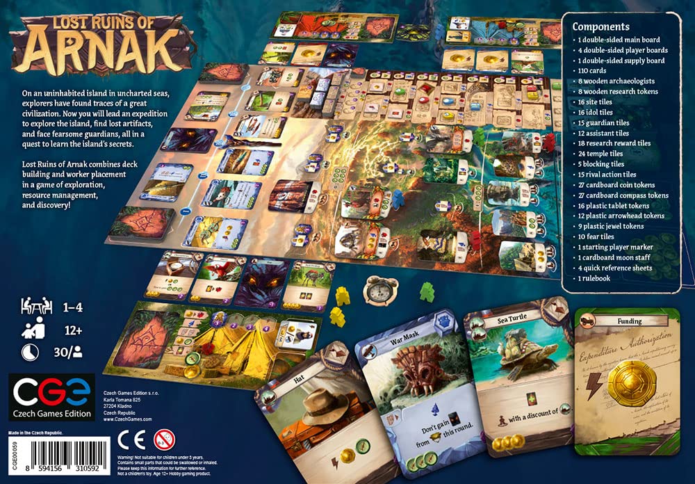 Czech Games Edition Lost Ruins of Arnak Board Game 7