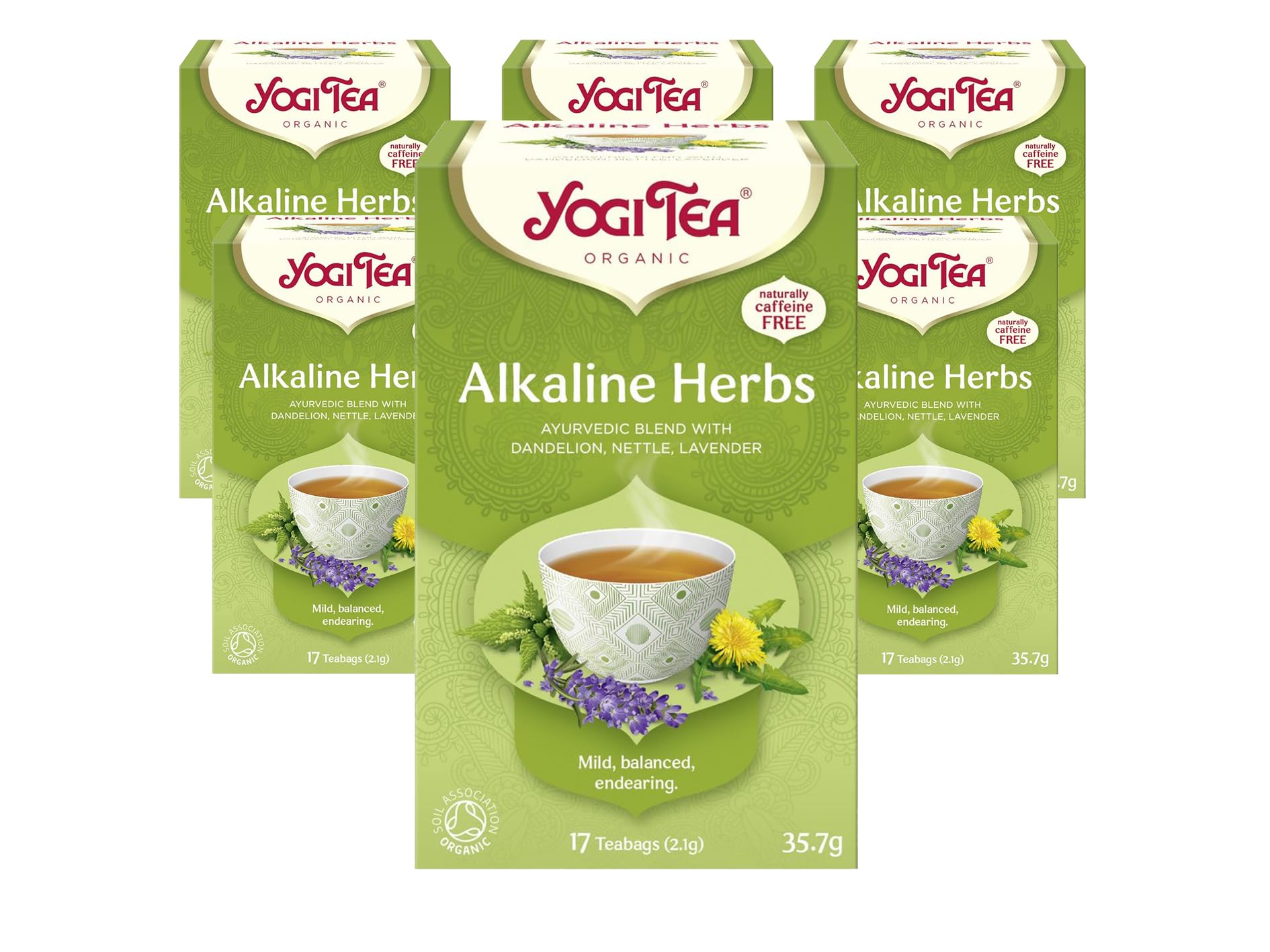 Yogi Tea - Alkaline Herbs Organic Herbal Tea (102 Tea Bags)