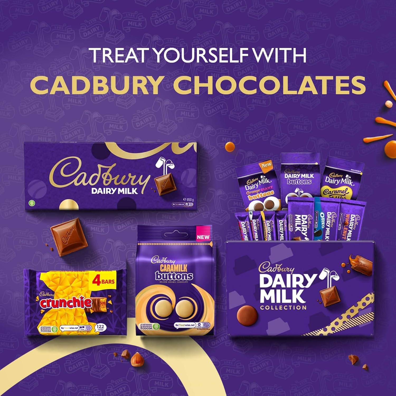 Cadbury Mini Eggs Pouch - Crunchy Milk Chocolate Eggs | 287g Bag | Vegetarian Friendly 5