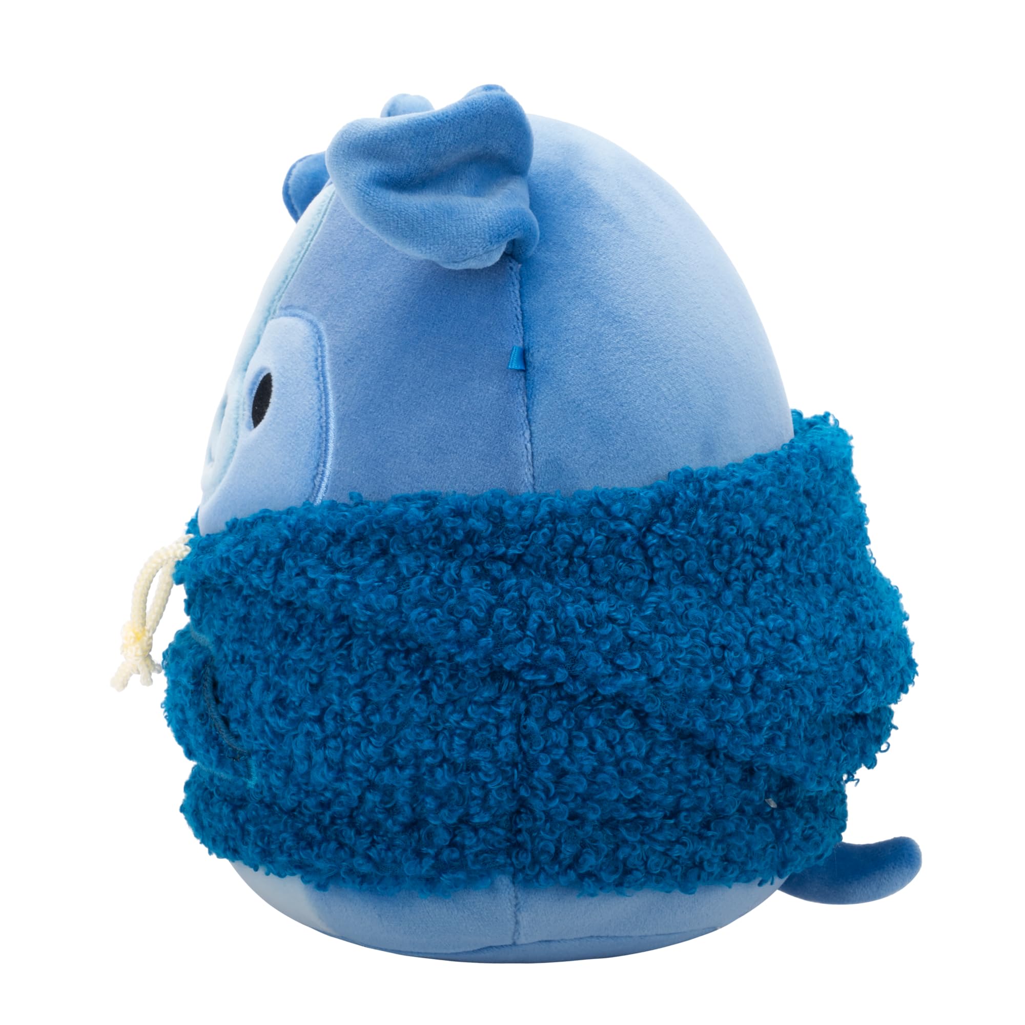 Squishmallows Botera the Navy Blue Sheltie - 7.5-Inch Plush with Wooly Hoodie