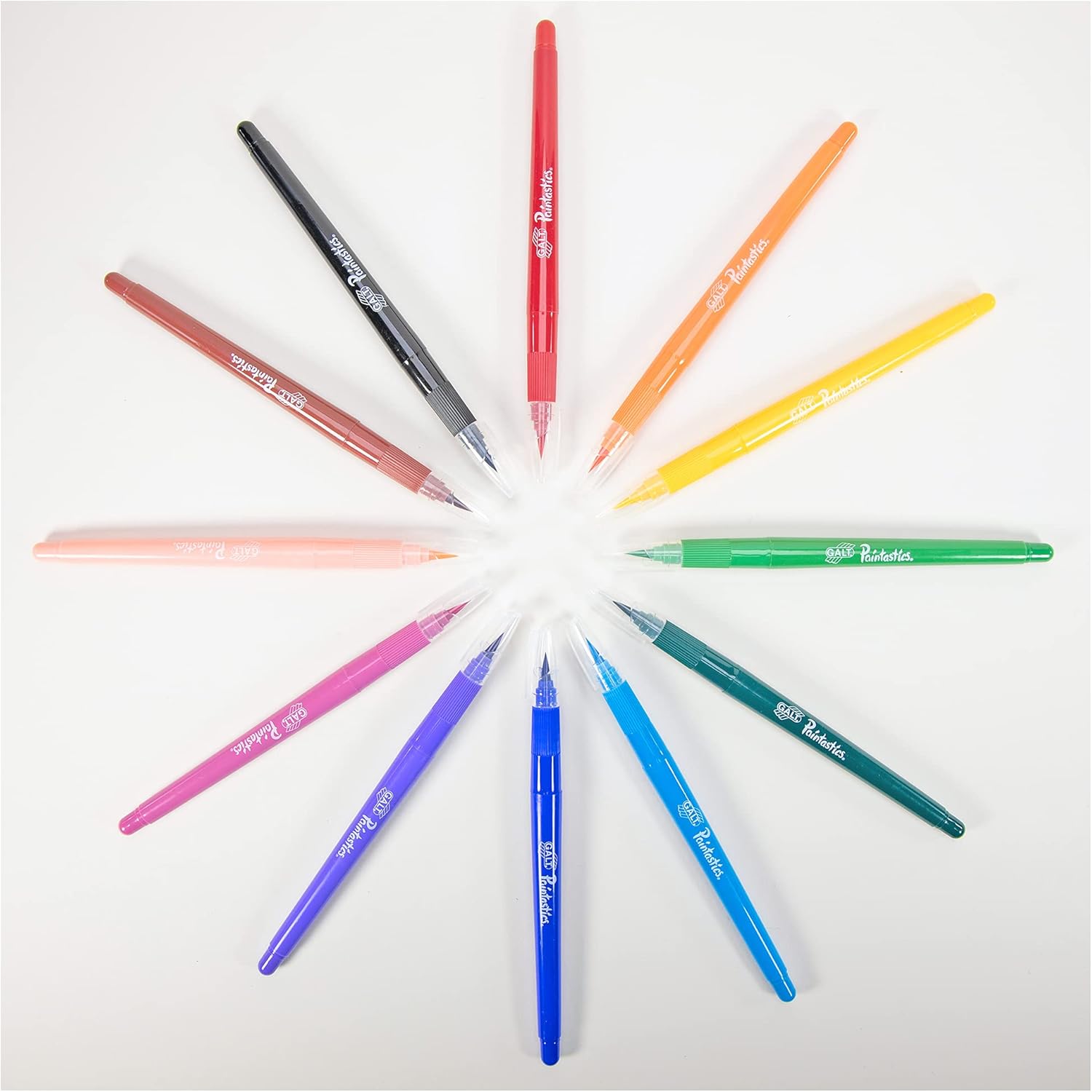 Galt Paintastics - 12 Classic Colours Mess-Free Painting Set for Kids Ages 6+