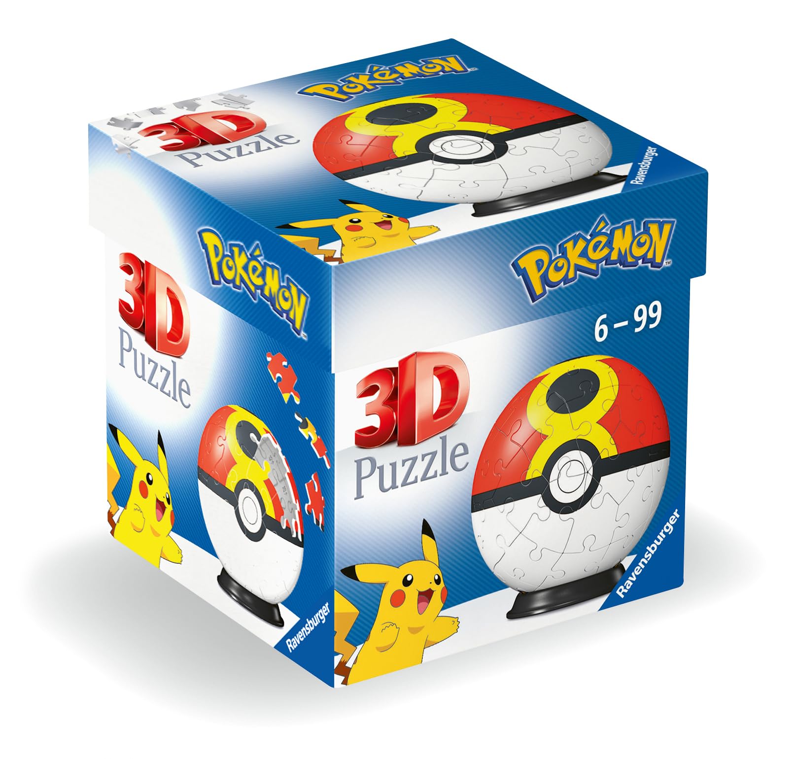 Ravensburger Pokémon Repeat Ball 3D Jigsaw Puzzle - 54 Pieces for Kids Age 6 Years Up 3