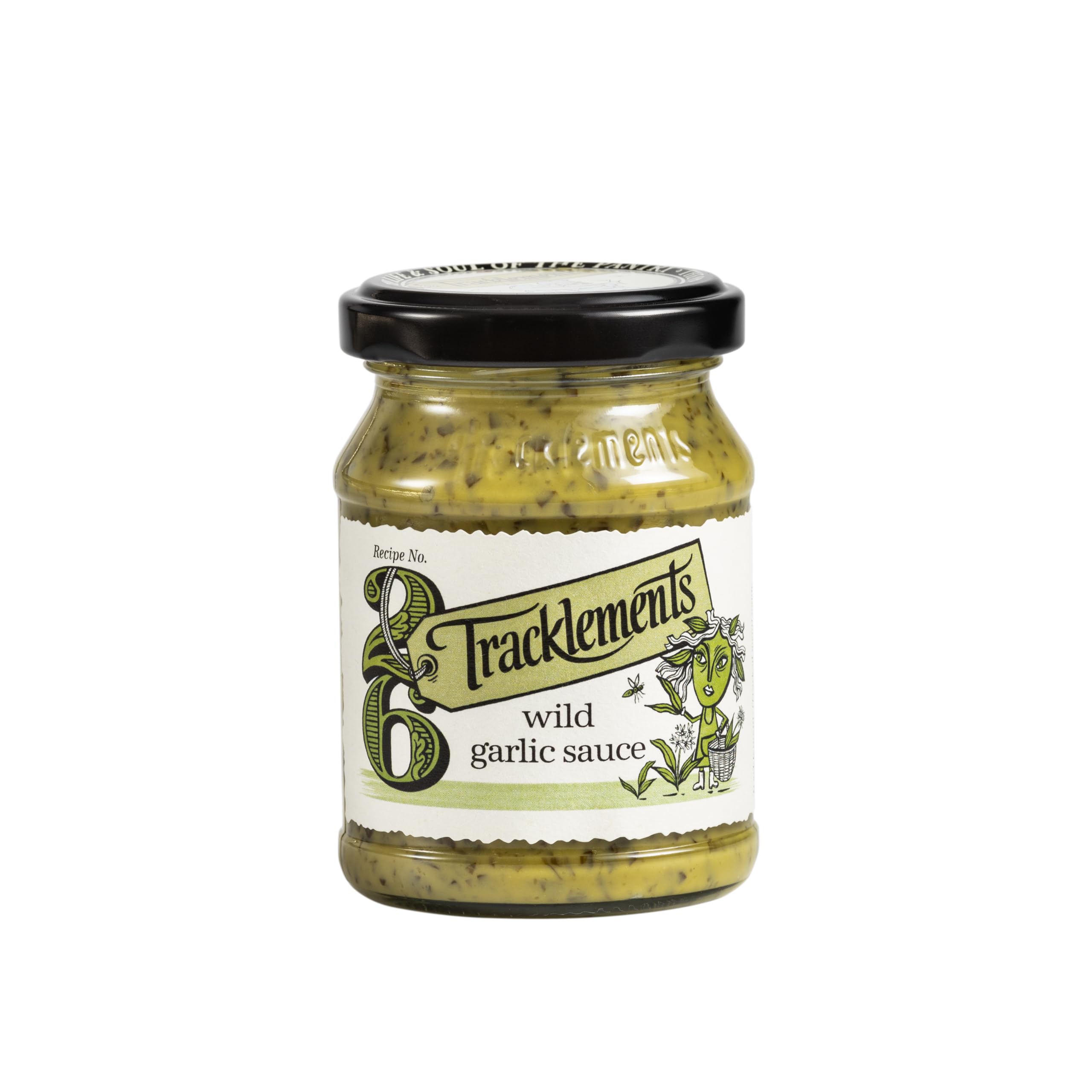 The Tracklements Co Ltd - Wild Garlic Sauce with Honey & Mustard, 140g