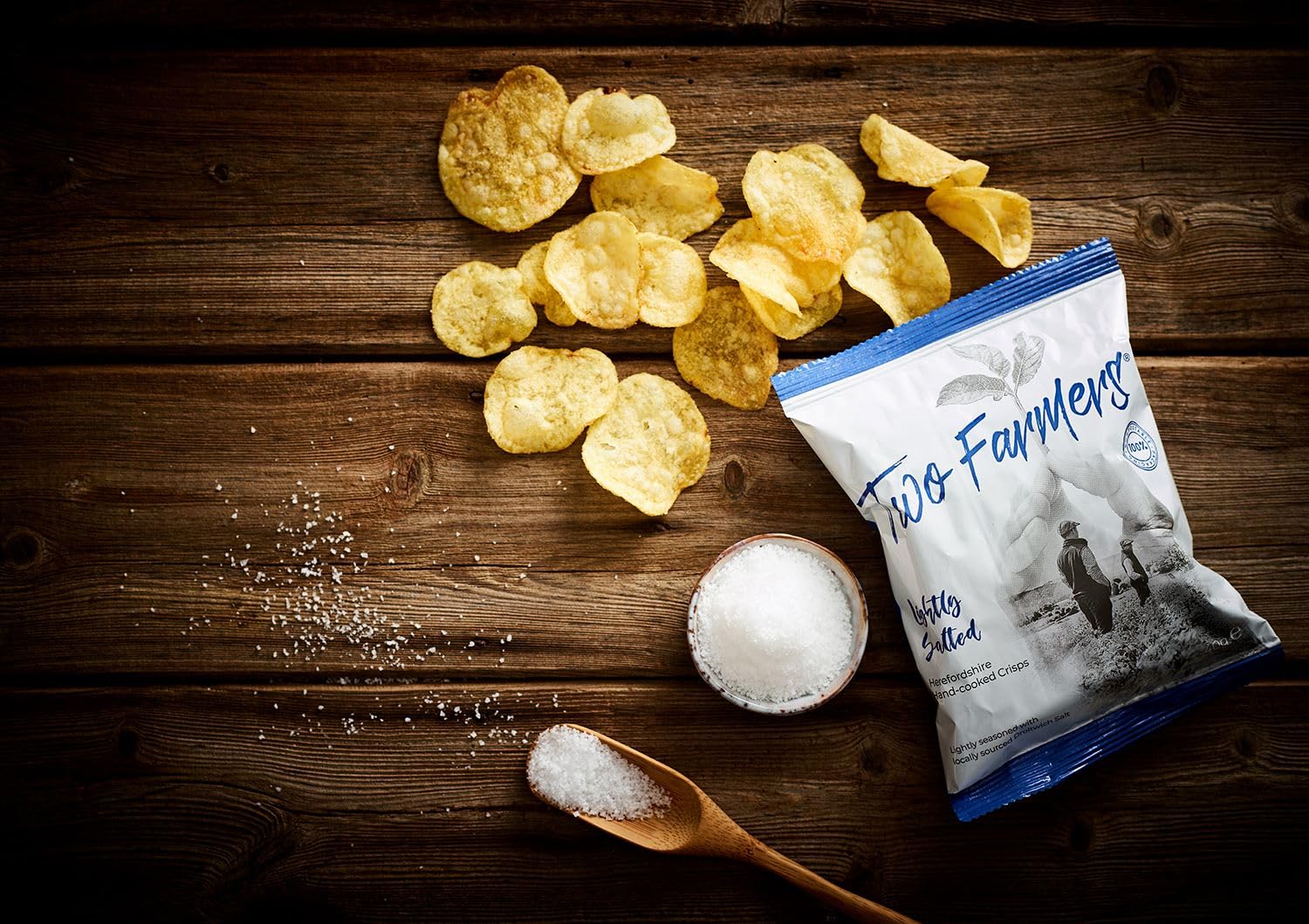 Two Farmers - Lightly Salted Hand Cooked Crisps 3