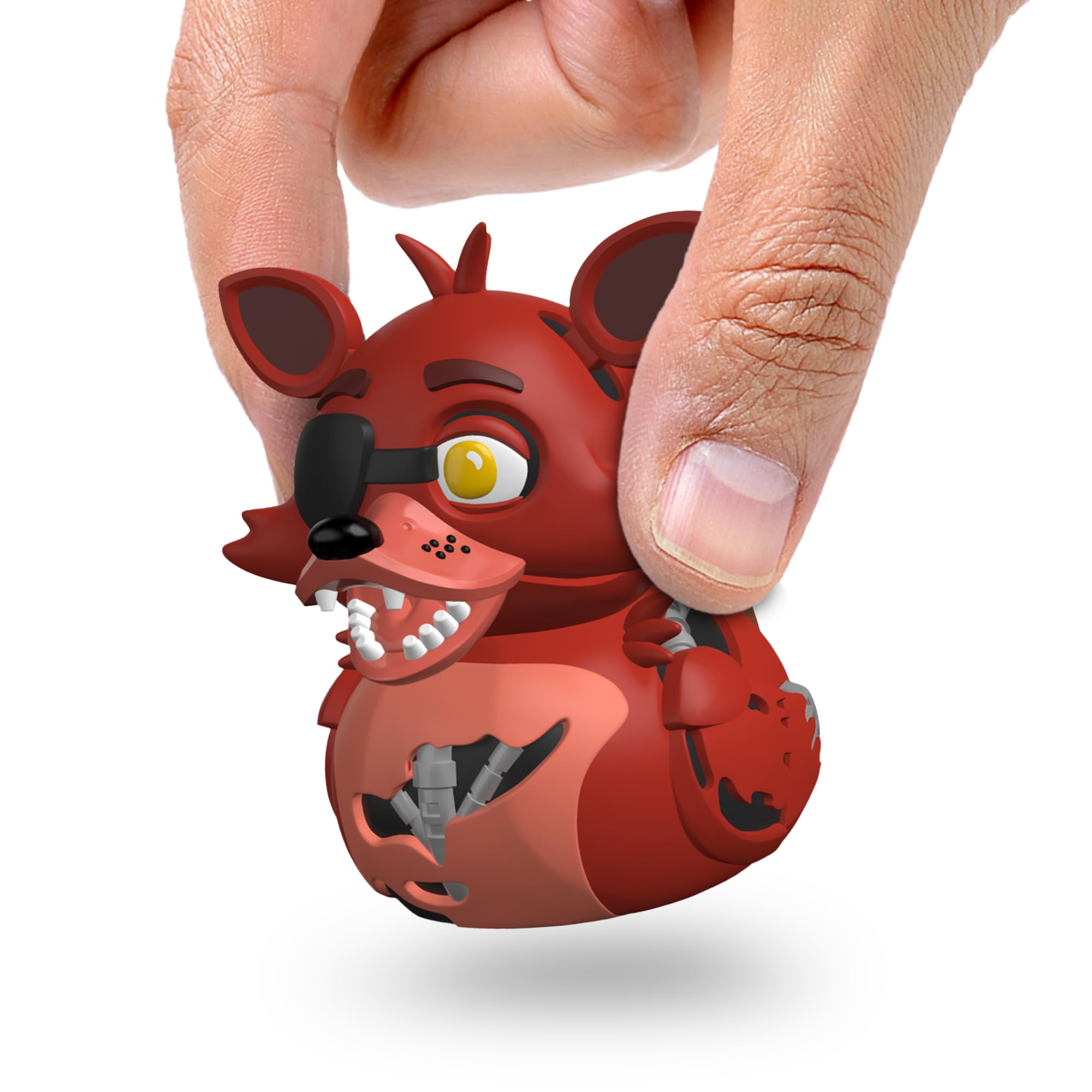 TUBBZ Five Nights At Freddy's Foxy Mini Cosplaying Rubber Duck Vinyl Figure | Approx. 5cm Tall | Collectible 1