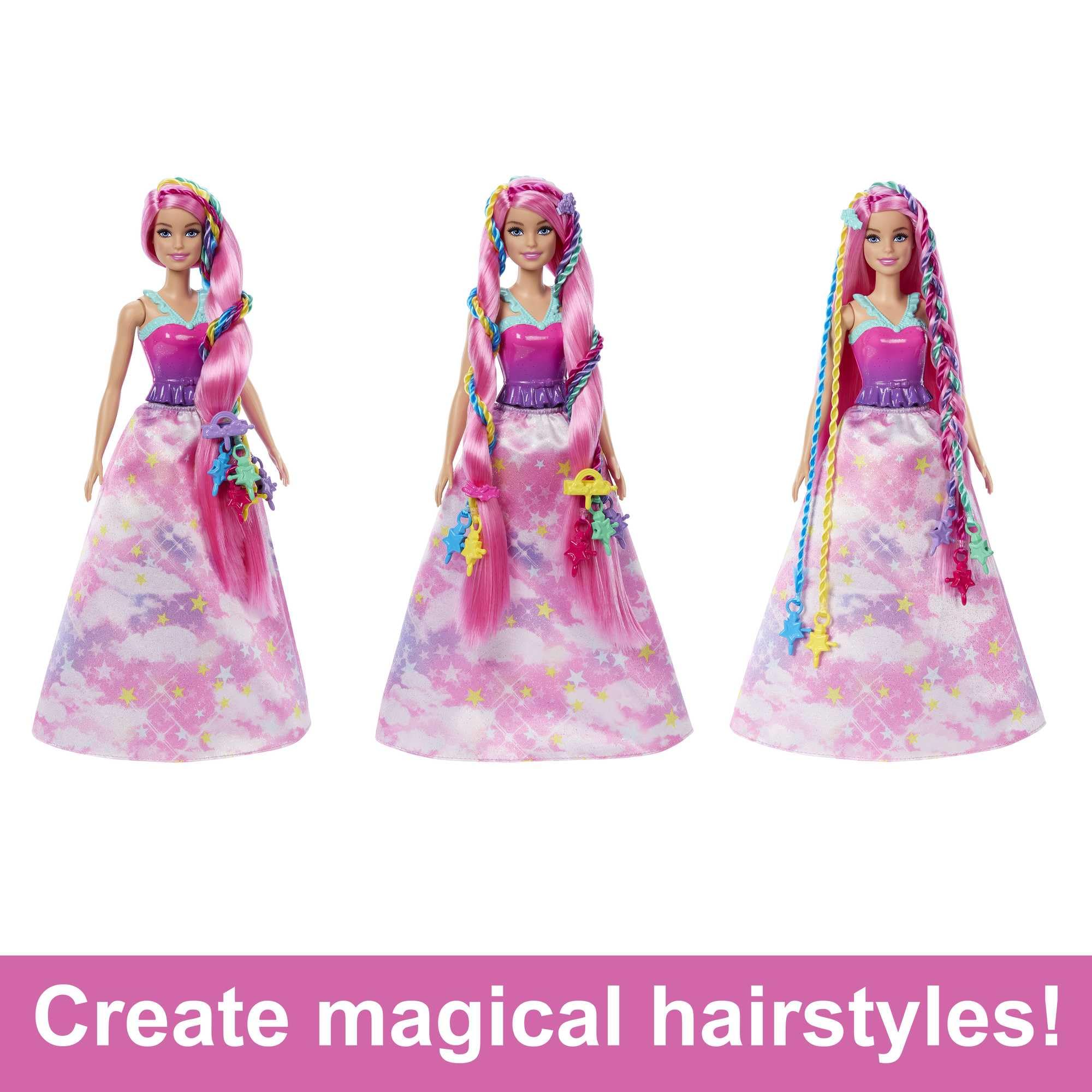 Barbie Twist 'n Style Doll - Fantasy Hair with Rainbow Extensions & Styling Tool 7
