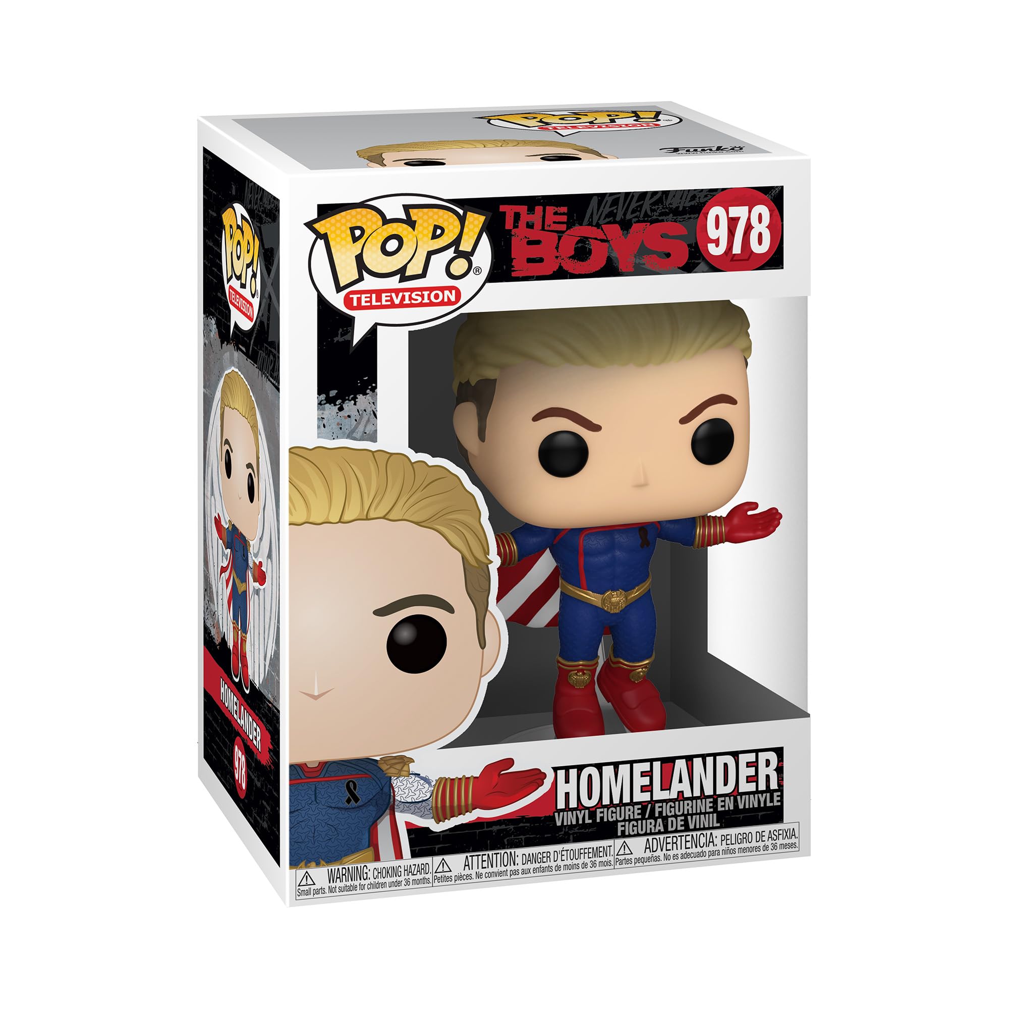 Funko POP! The Boys - Homelander Levitating Collectable Vinyl Figure | 3.75 Inches