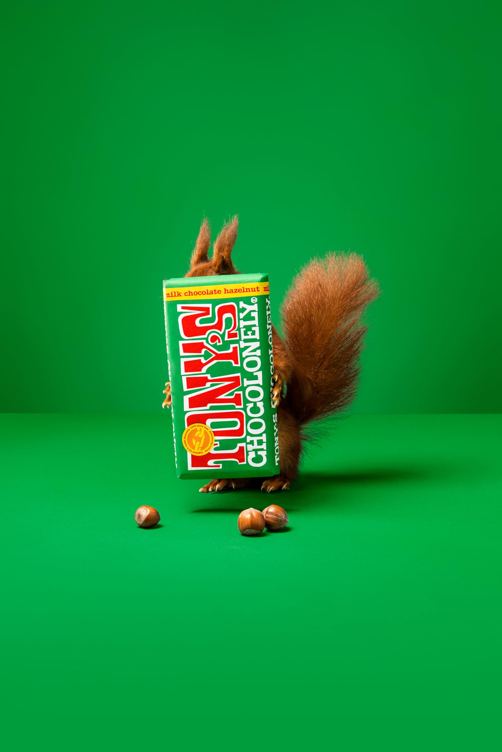 Tony's Chocolonely Milk Chocolate with Hazelnuts - 180g, Fairtrade Belgian Chocolate Bar, Vegetarian Snack 5