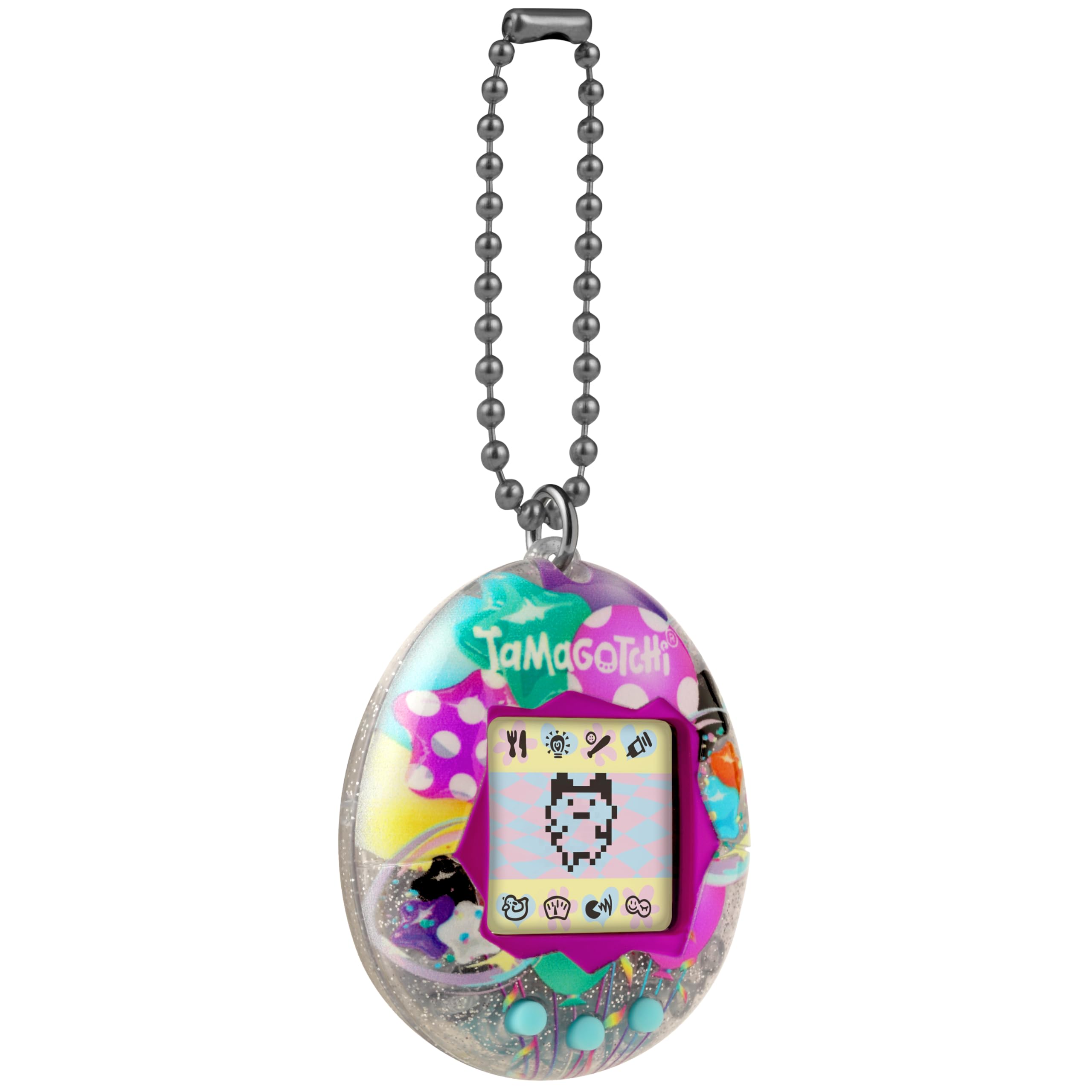 TAMAGOTCHI Original Pretty Party Digital Pet - Electronic Toy for Ages 8+