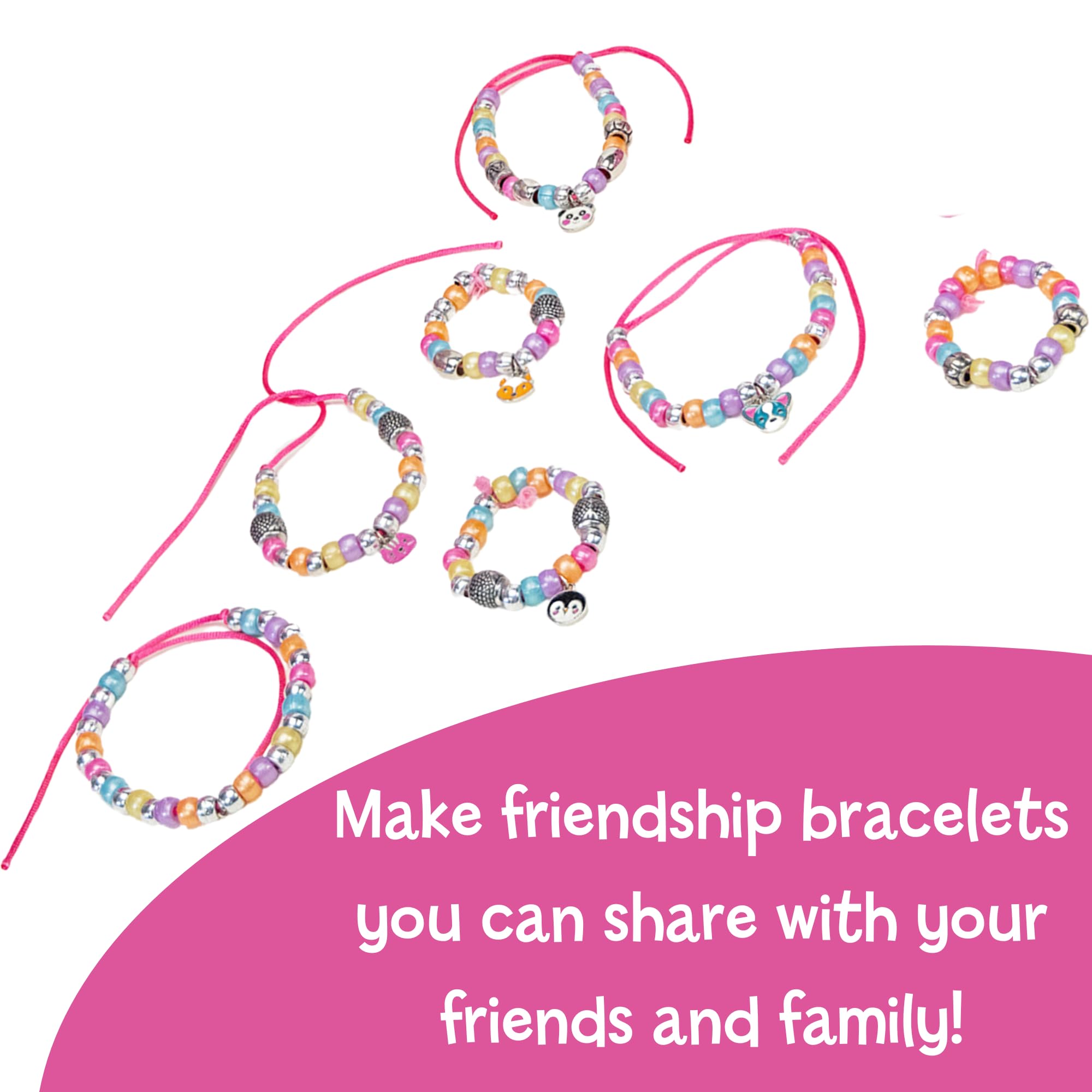 Galt Ultimate Jewellery Craft Kit - 500+ Pieces for Kids 5+ 3