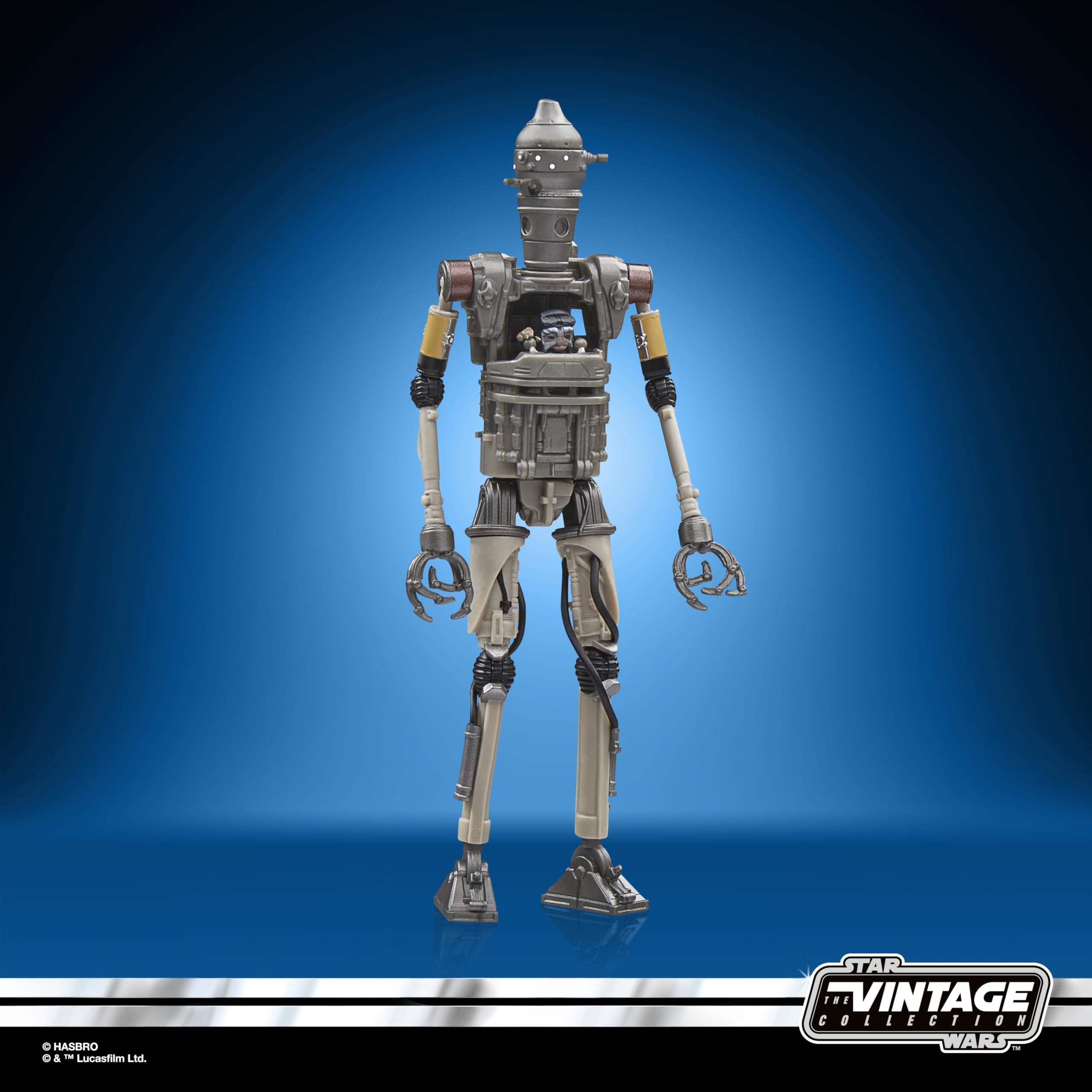 Star Wars The Vintage Collection IG-12, Grogu & Anzellan 9.5-cm Action Figure Set - Ages 4+ 4