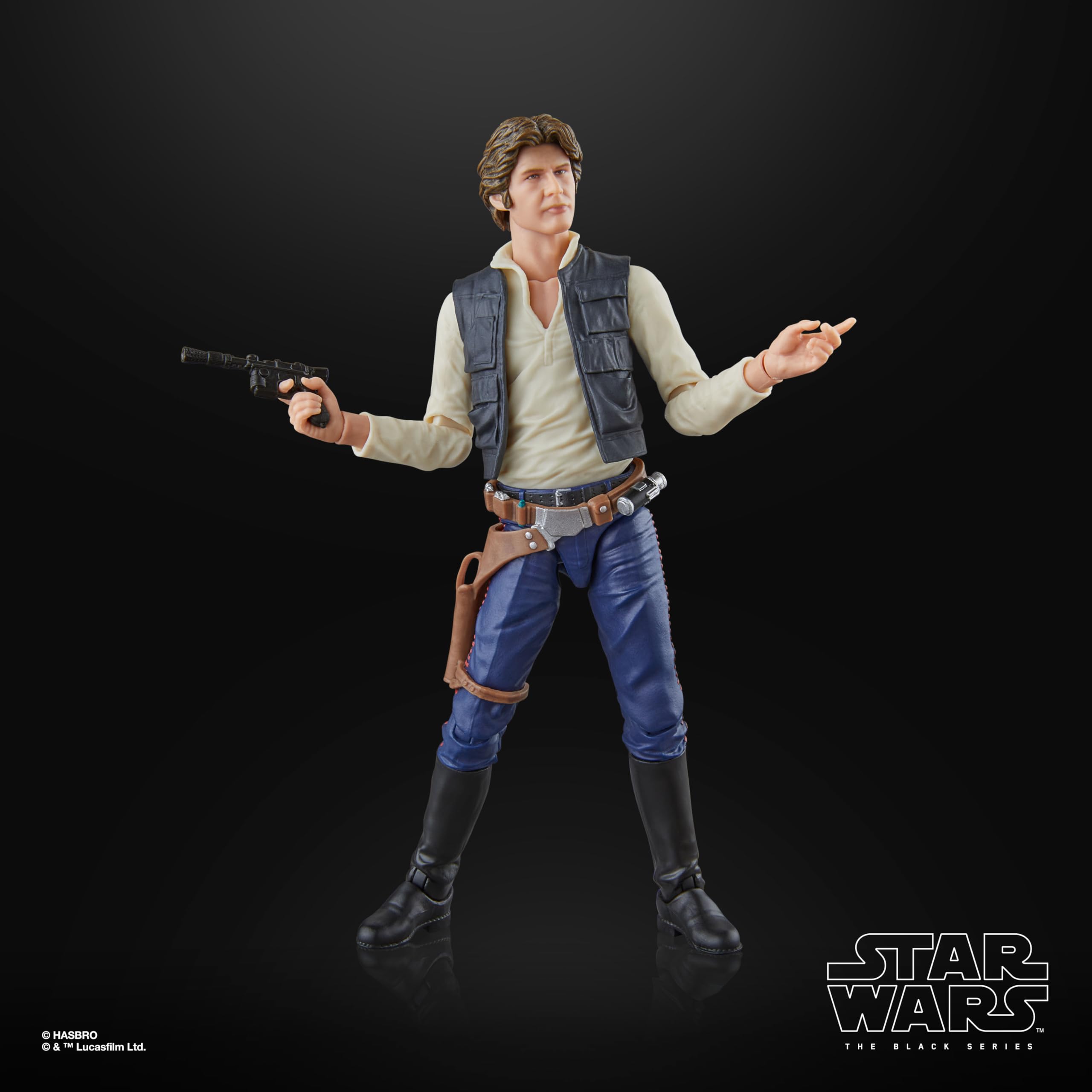 Star Wars The Black Series Han Solo - 15 cm Action Figure from A New Hope 6