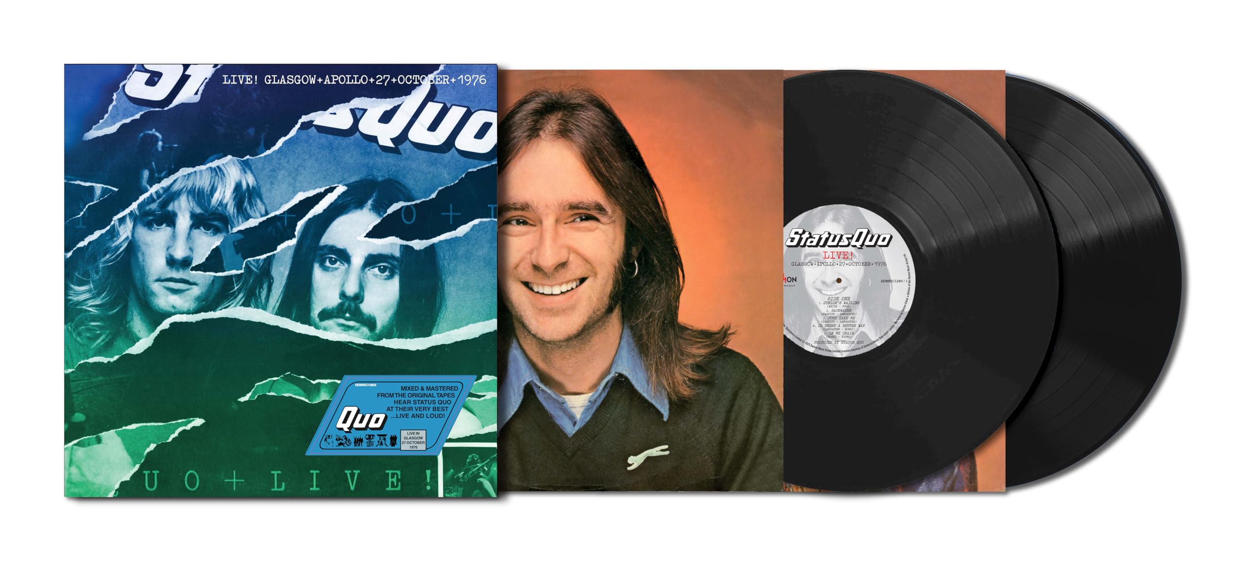 Status Quo - Live! In Glasgow 27th October 1976 [Collector's Edition 2LP Vinyl]