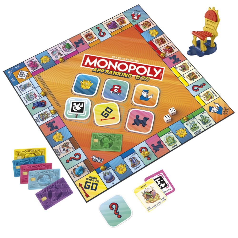 Hasbro Gaming Monopoly App Banking Board Game - English Version 10