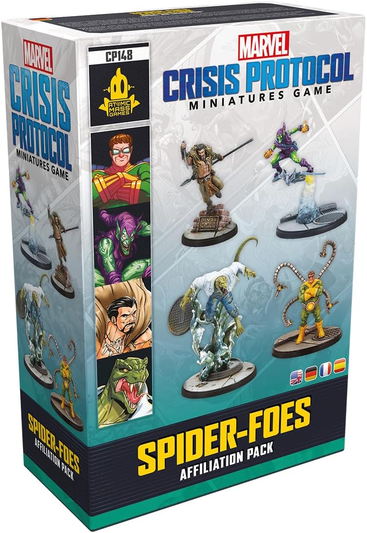 Atomic Mass Games Marvel Crisis Protocol: Spider Foes Affiliation Pack Miniaturenspiel (CP148)