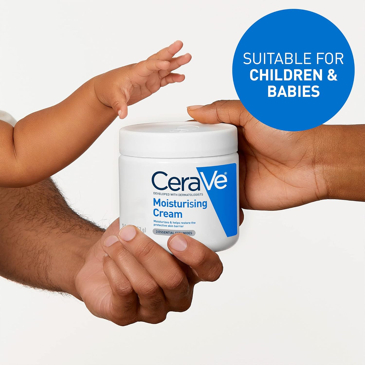 CeraVe Moisturising Cream for Dry to Very Dry Skin (454g) 4
