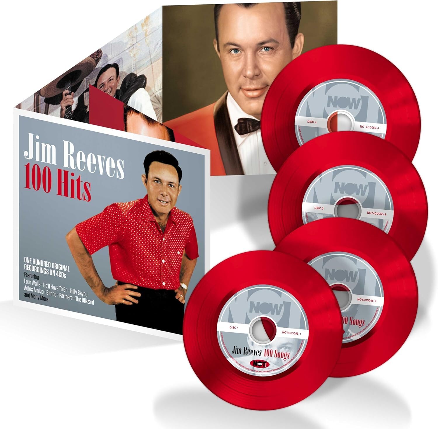 Jim Reeves - 100 Hits, Classic Country [4CD]