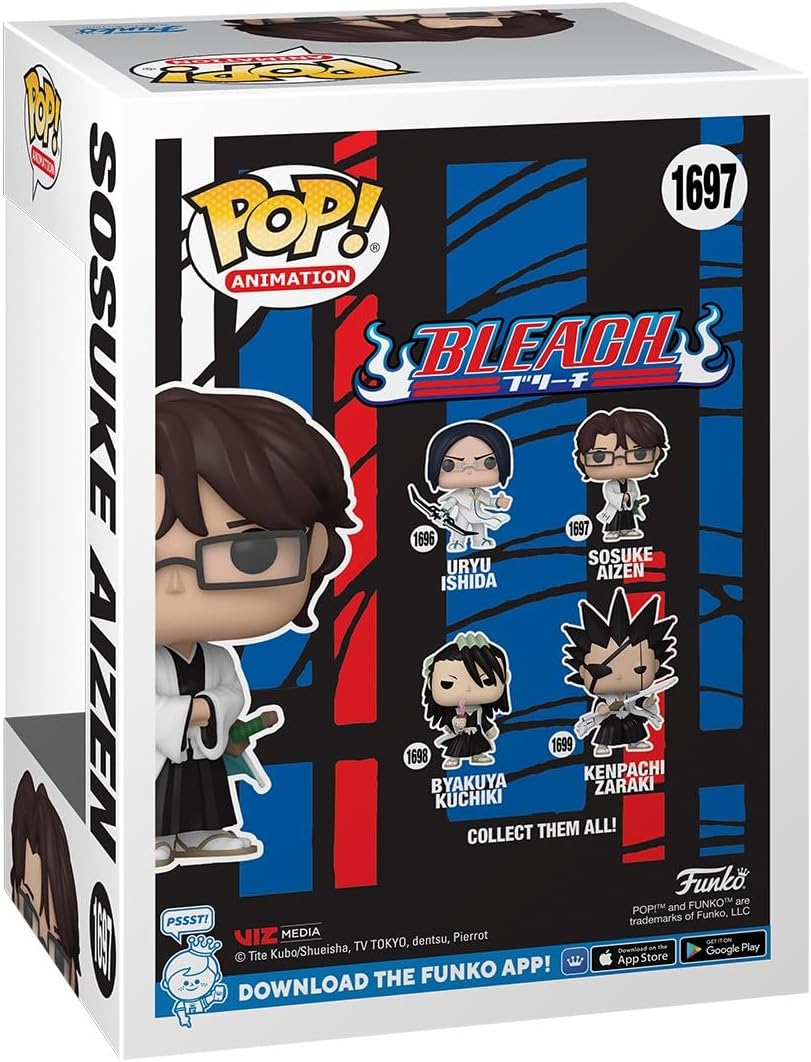 Funko Pop! Animation BLEACH - Aizen Sousuke Vinyl Figure (75506) 5