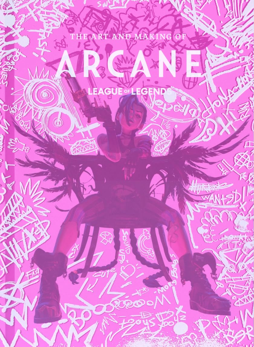 Titan Books The Art and Making of Arcane | Hardcover Animation Compendium