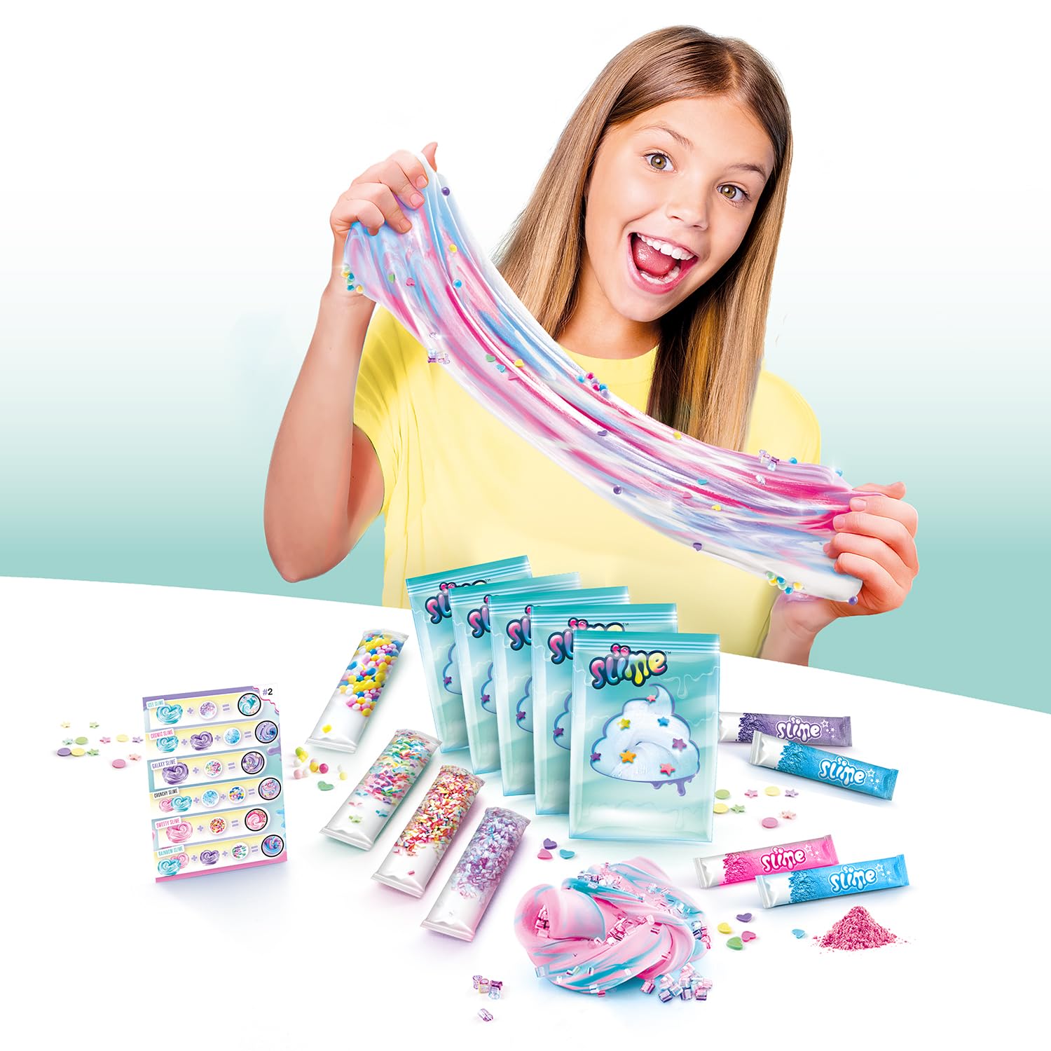 So Slime Twist and Slime Kit - Create Marbled Slime, Ages 6+ 3