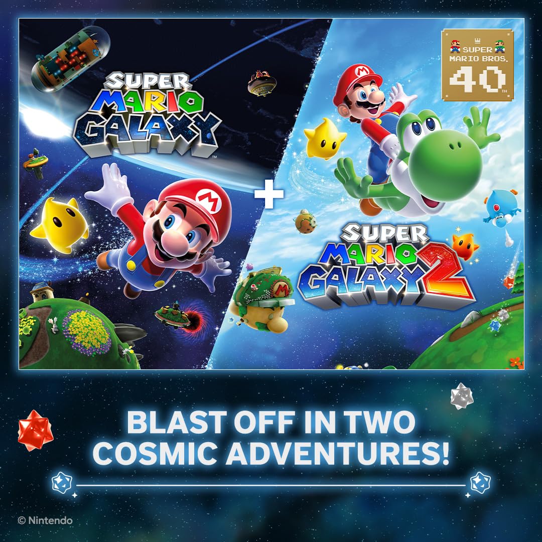 Super Mario Galaxy + Super Mario Galaxy 2 - Nintendo Switch 5