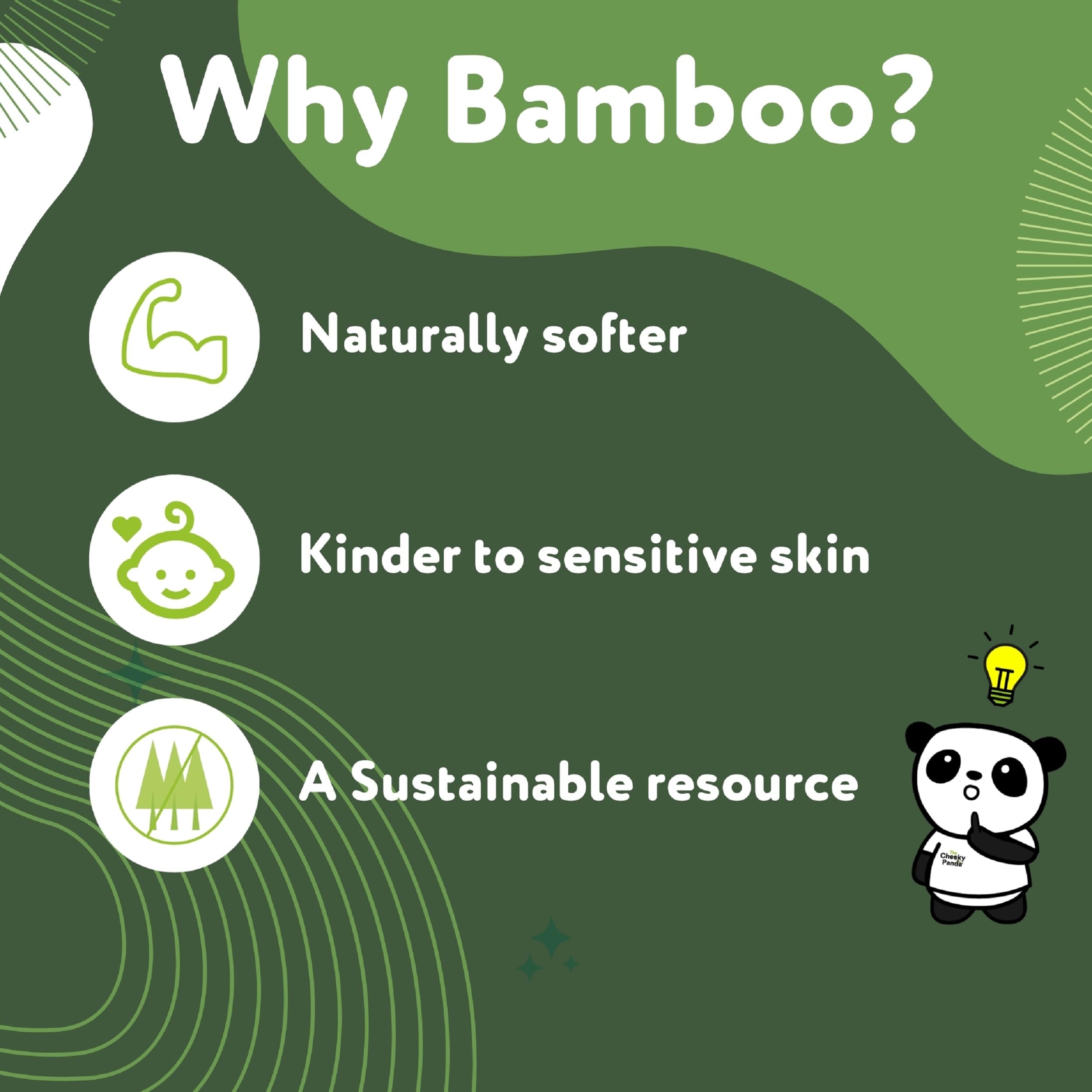 The Cheeky Panda - Bamboo Toilet Tissue Paper (Pack of 4 Rolls, 3-Ply, 200 Sheets) 15