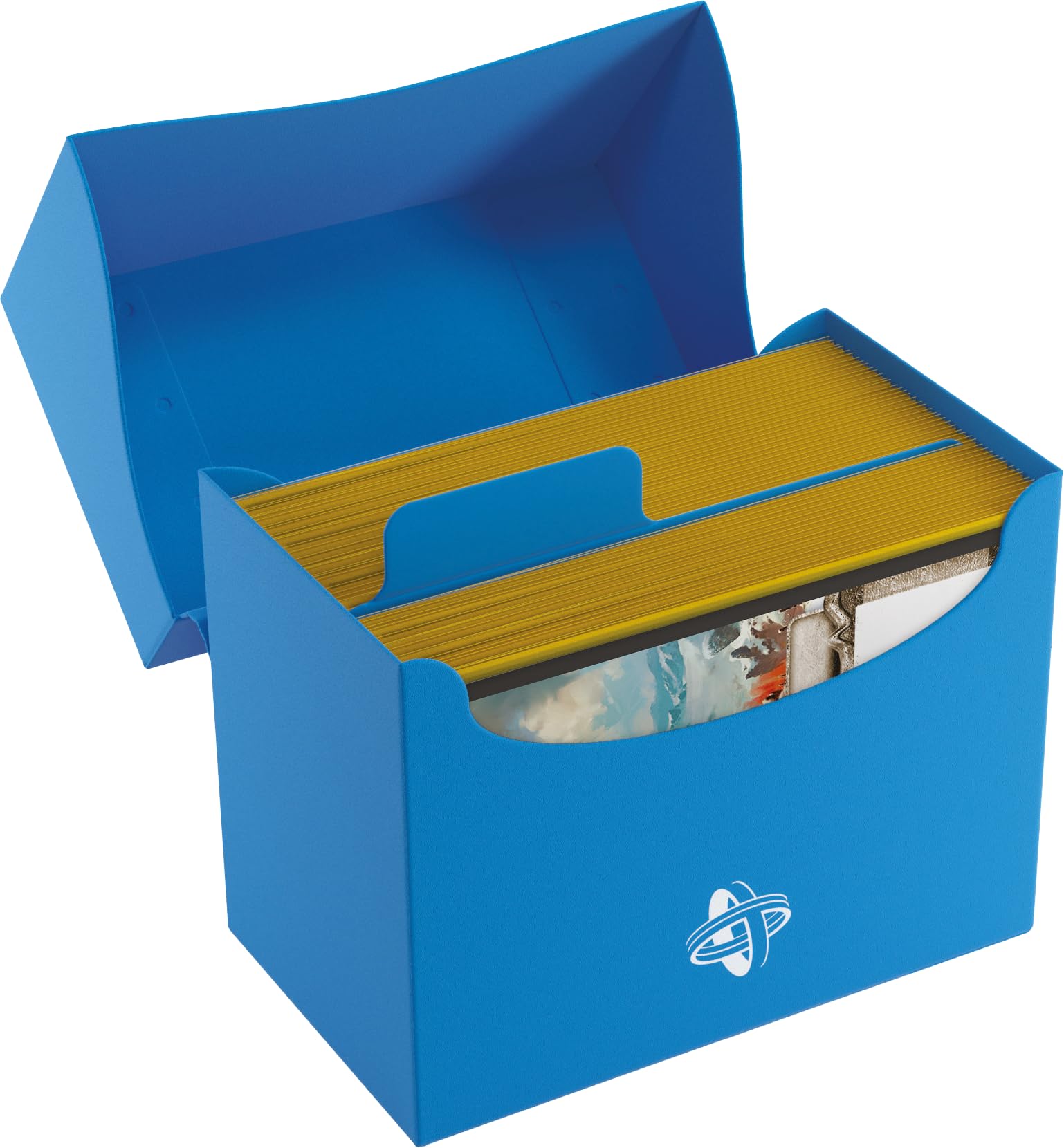 Gamegenic 80-Card Side Holder Blue Deck Box for TCG Storage 5