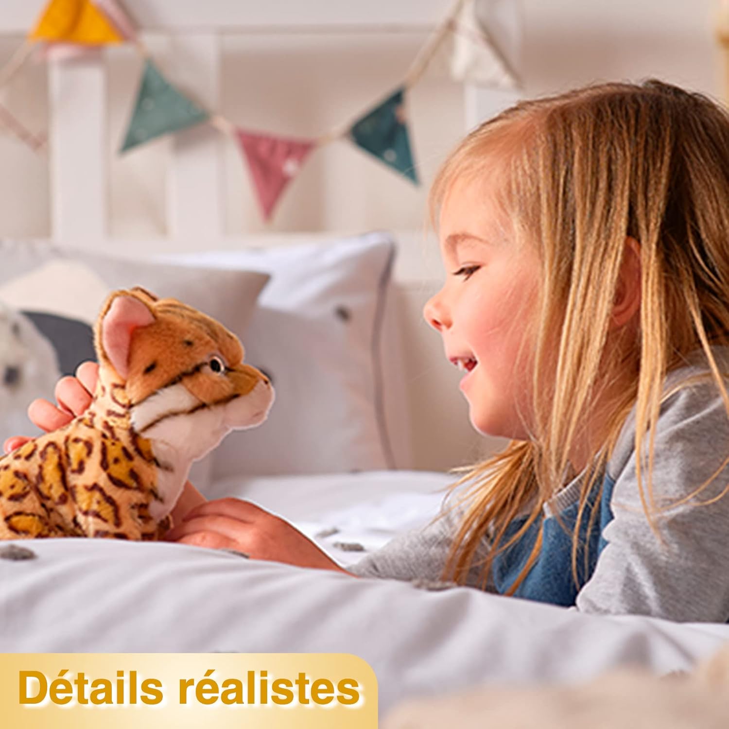 Living Nature Soft Toy - Realistic Badger Plush (27cm) 3