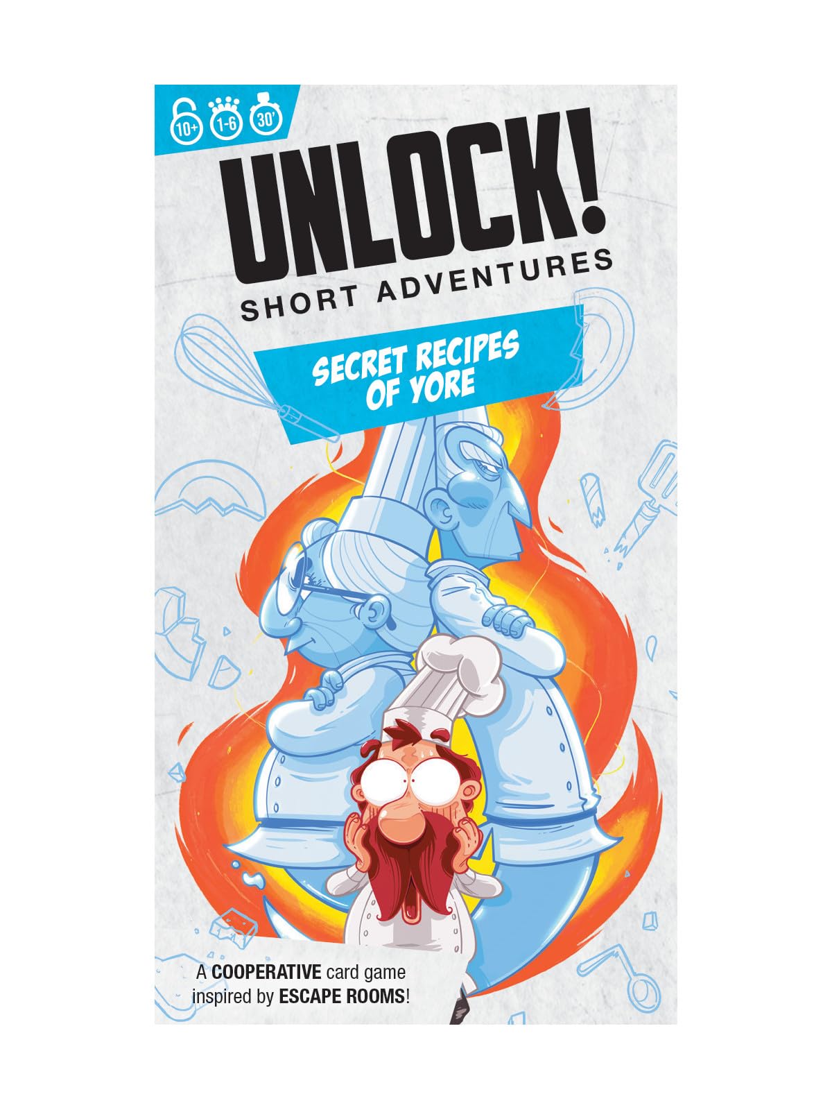 Space Cowboys Unlock! Short 1 - Secret Recipes of Yore Card Game 3
