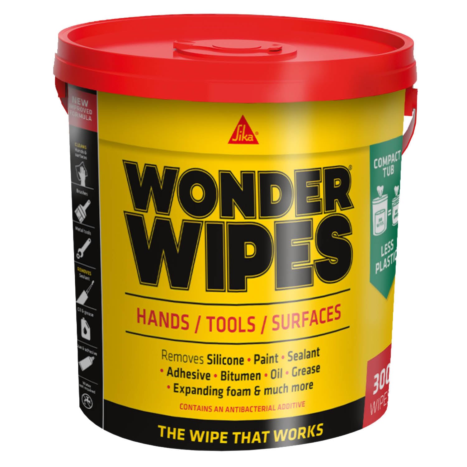 Sika - Everbuild Wonder Wipes Multi-Use Cleaning Wipes for Building Trade