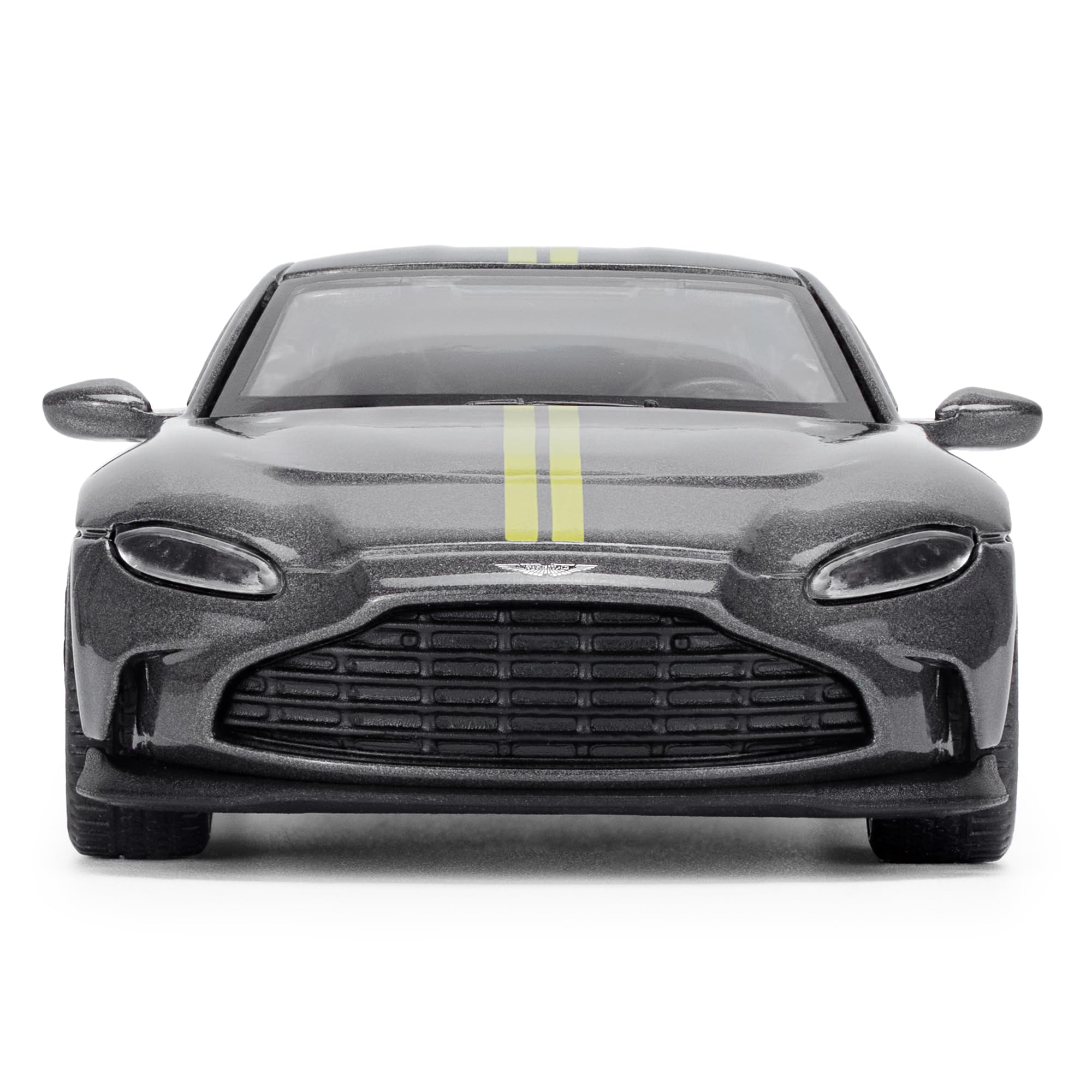 Aston Martin V12 Vantage 1:43 Scale Die-Cast Model Car - Grey | Collectible Display Model 8