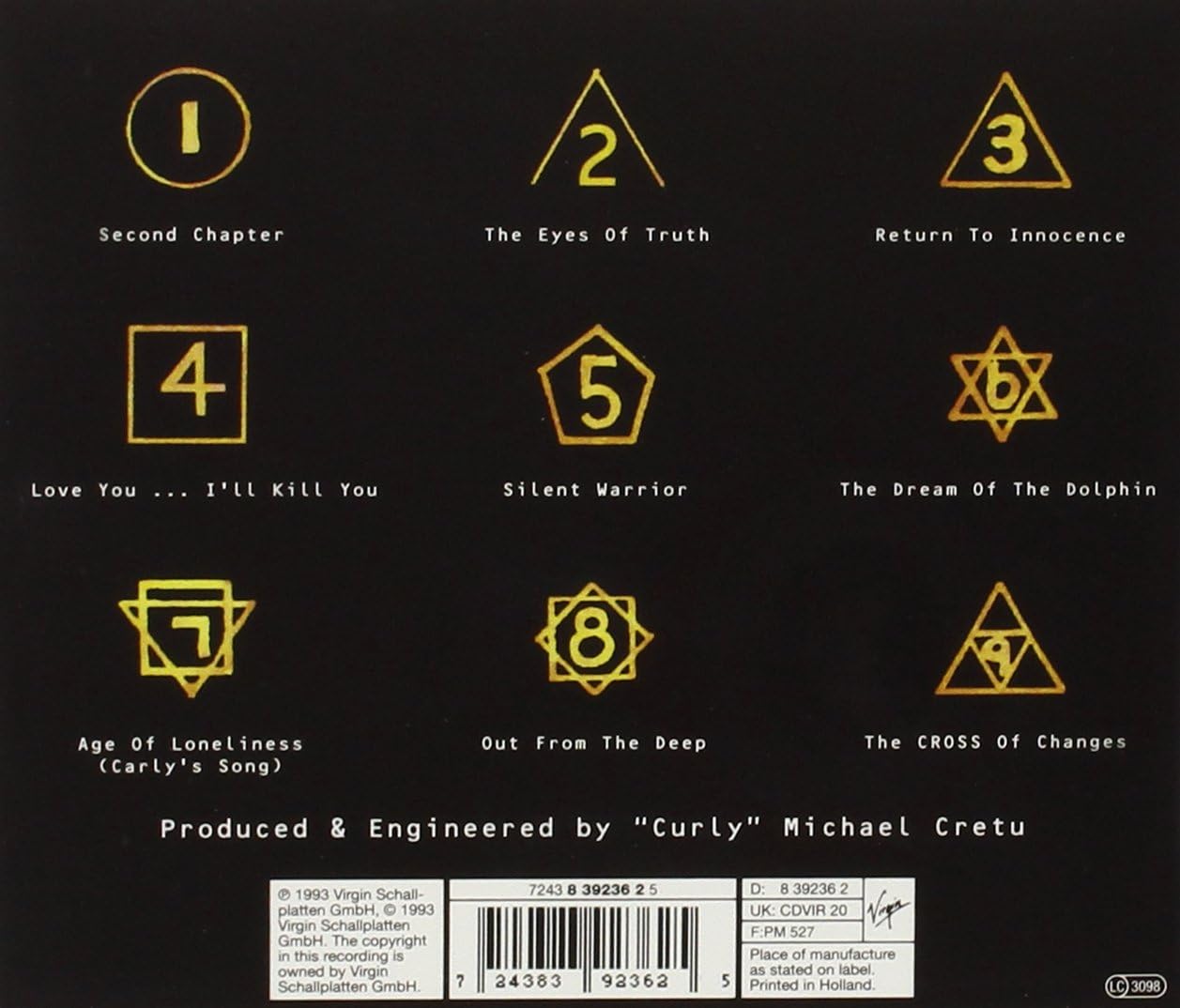 Enigma - The Cross of Changes Audio CD