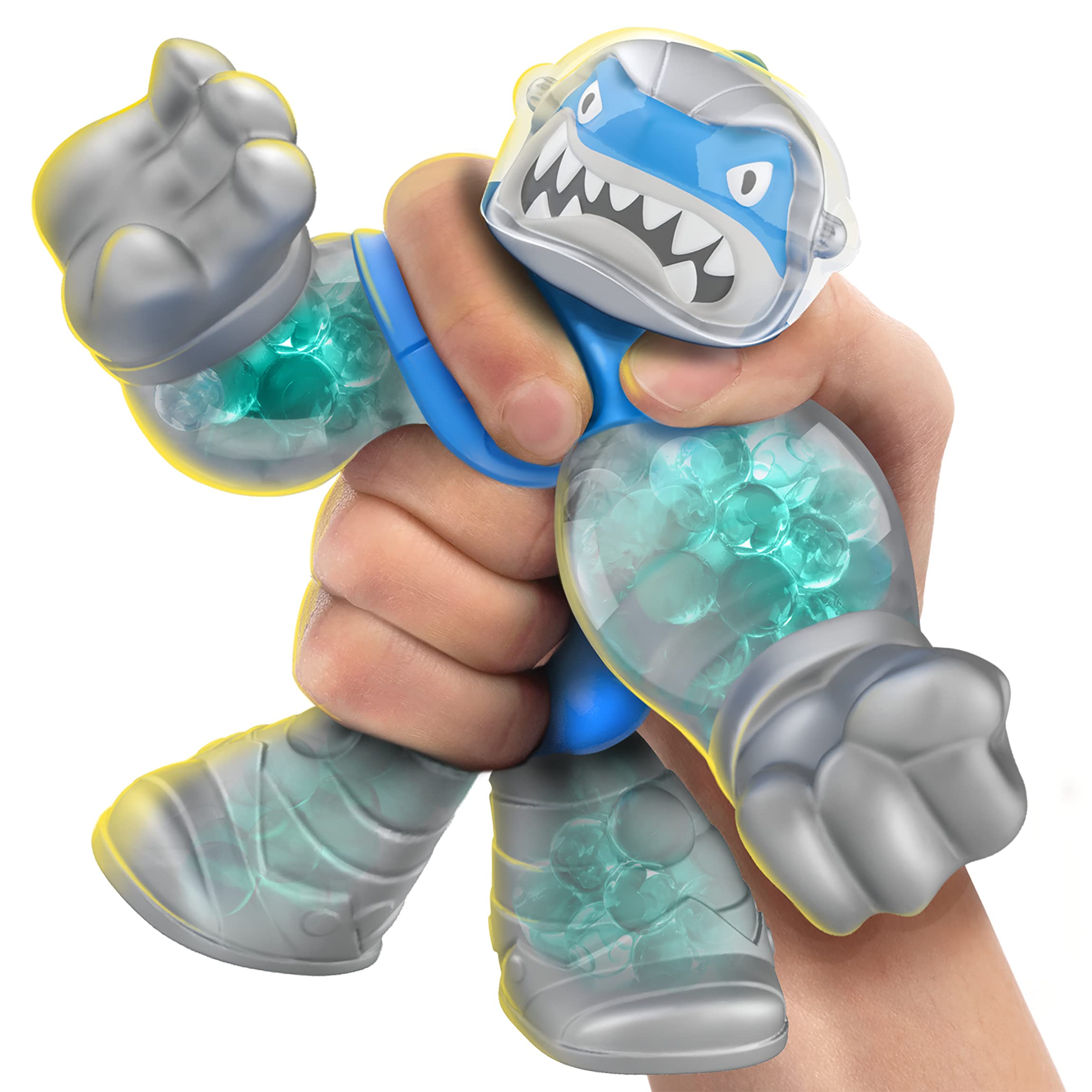 Heroes of Goo Jit Zu Galaxy Attack - Astro Thrash 41209, Stretchy Action Figure with Flip-Up Visor 4