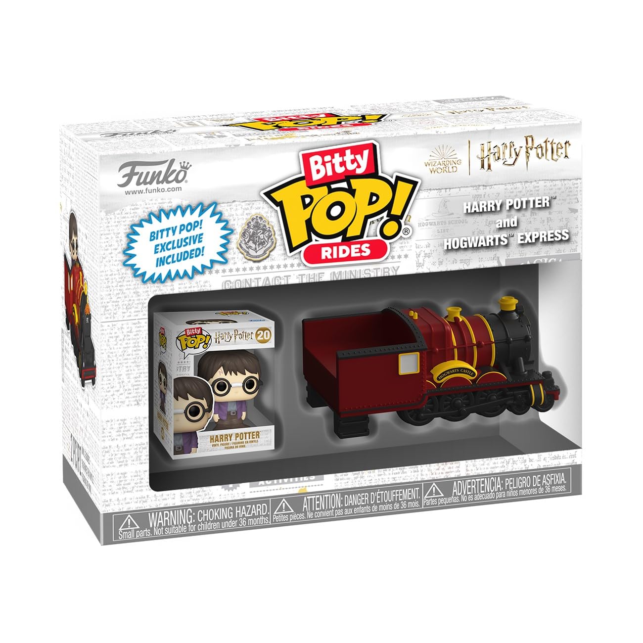 Funko Bitty Pop! Rides Harry Potter and Hogwarts Express Vinyl Figure | 0.9 Inch