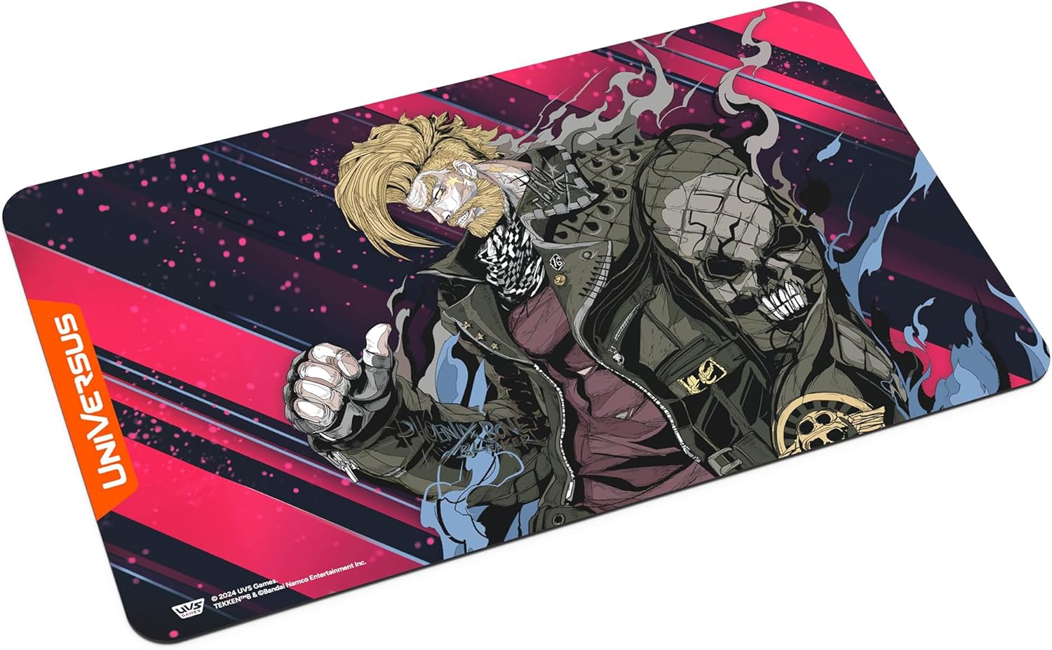 UniVersus Tekken 8 Paul Playmat - 24 x 14 Inches Neoprene Tabletop Mat 4
