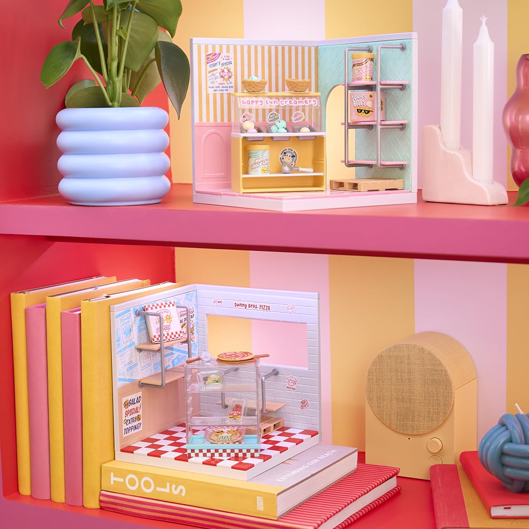 MGA's Miniverse Make It Mini Spaces Ice Cream Shop - Building Set for Kids 3+ 12