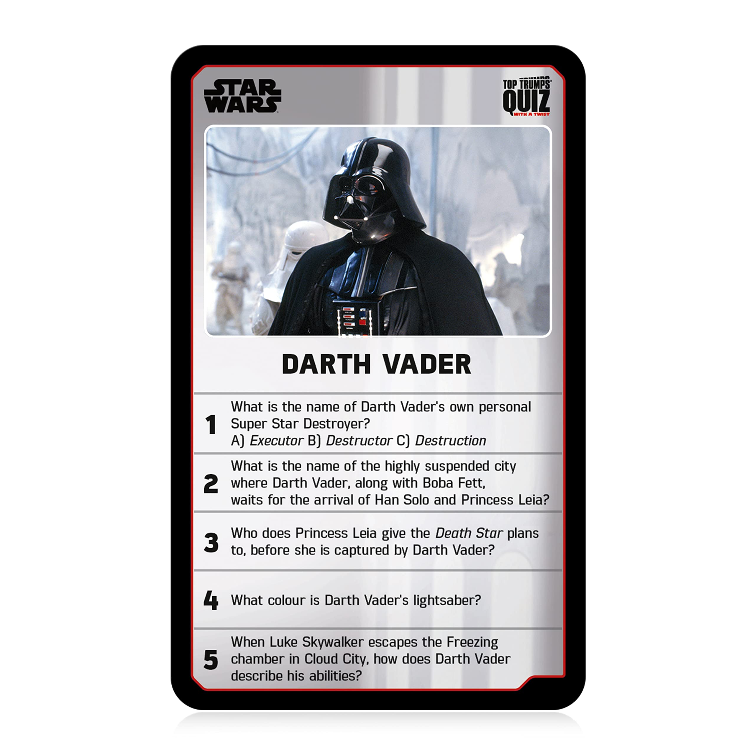 Top Trumps Star Wars Top Trumps Quiz Game English Edition 7