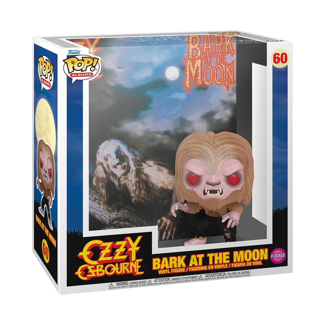 Funko Pop! Albums: Ozzy Osbourne - Bark at the Moon (Flocked) Vinyl Figure