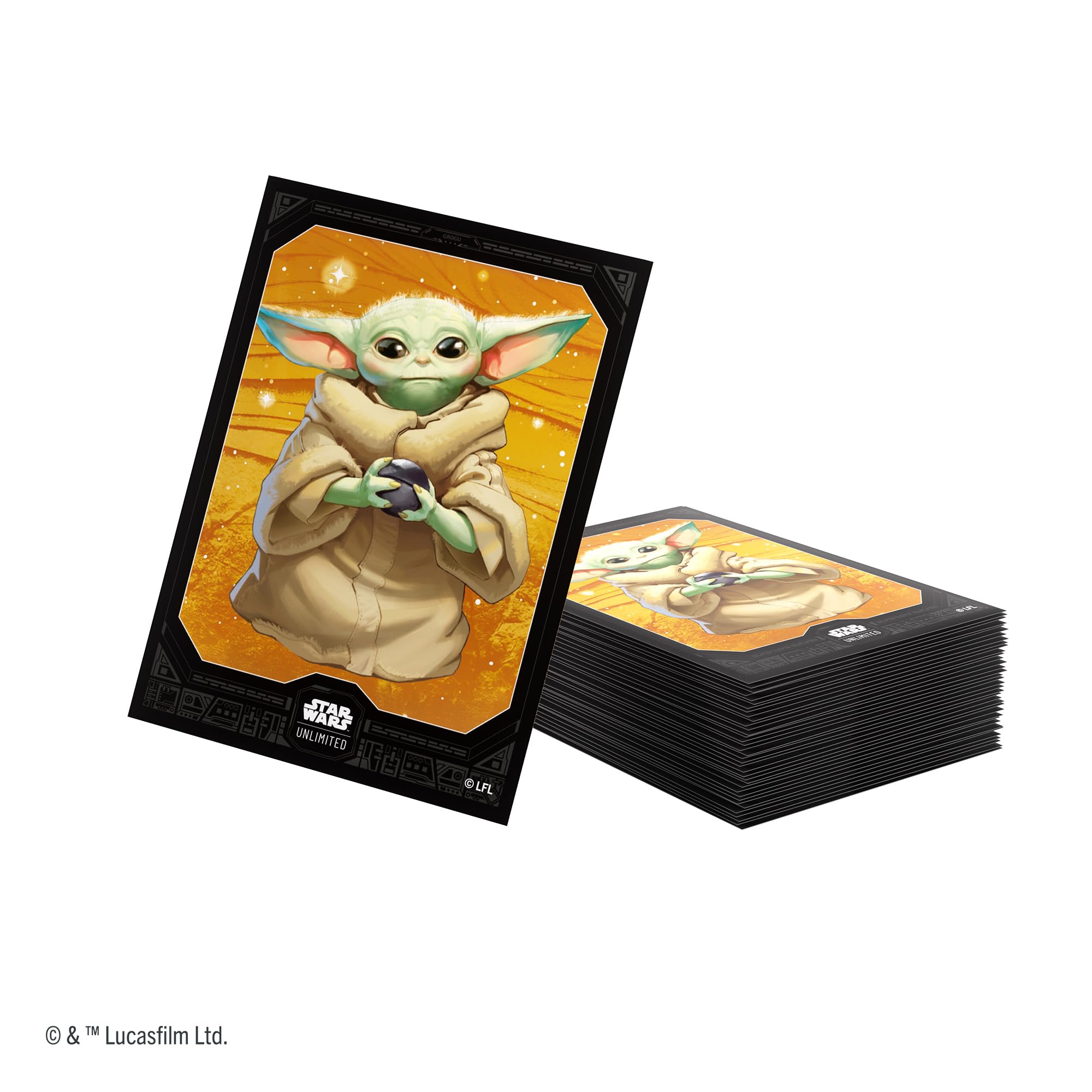 Gamegenic Star Wars: Unlimited Premium Art Sleeves Set 5 - Grogu | 62 Sleeves Total 2