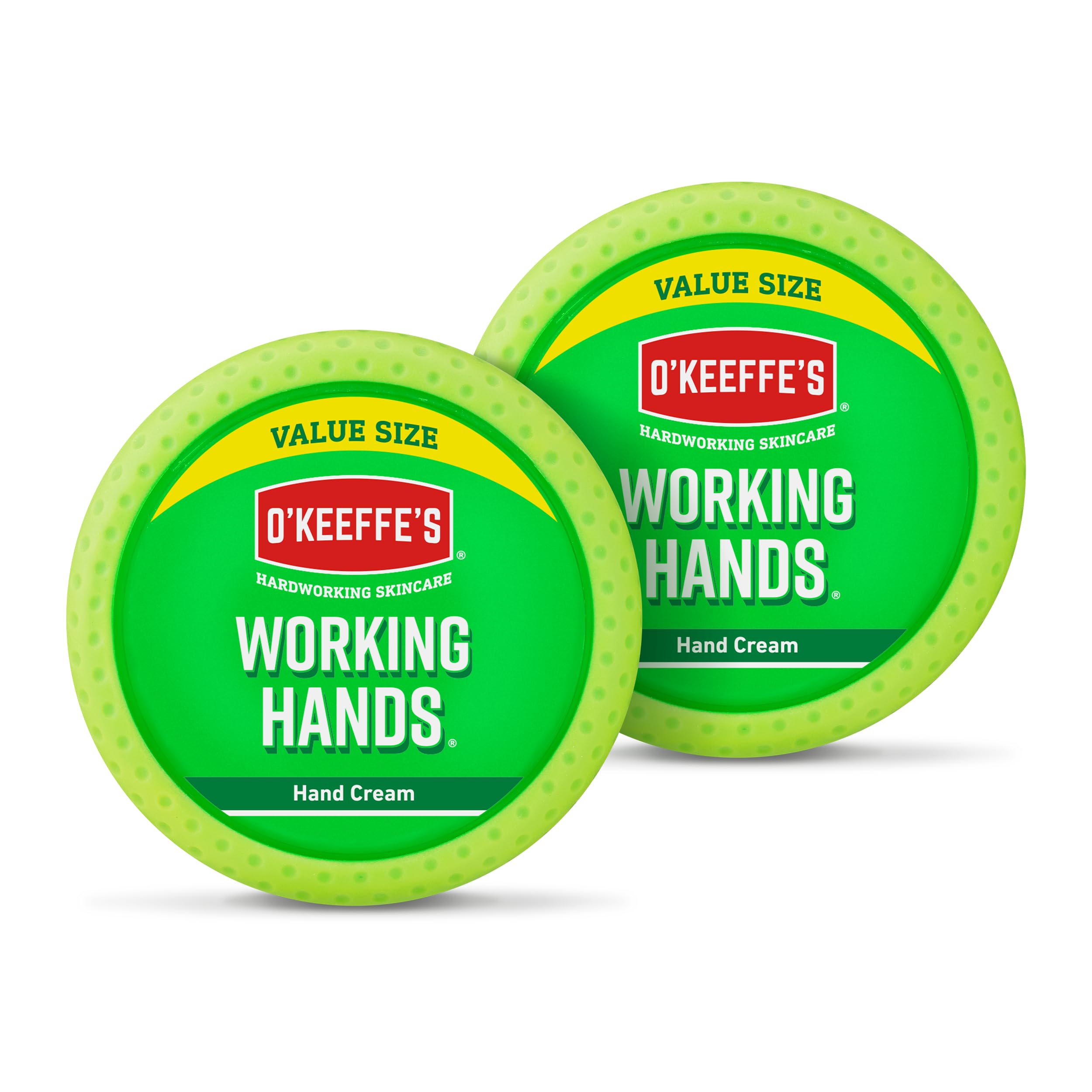 O'Keeffe's Working Hands Hand Cream (193g x 2 Pack) - Non-Greasy Moisturizer for Dry, Cracked Skin