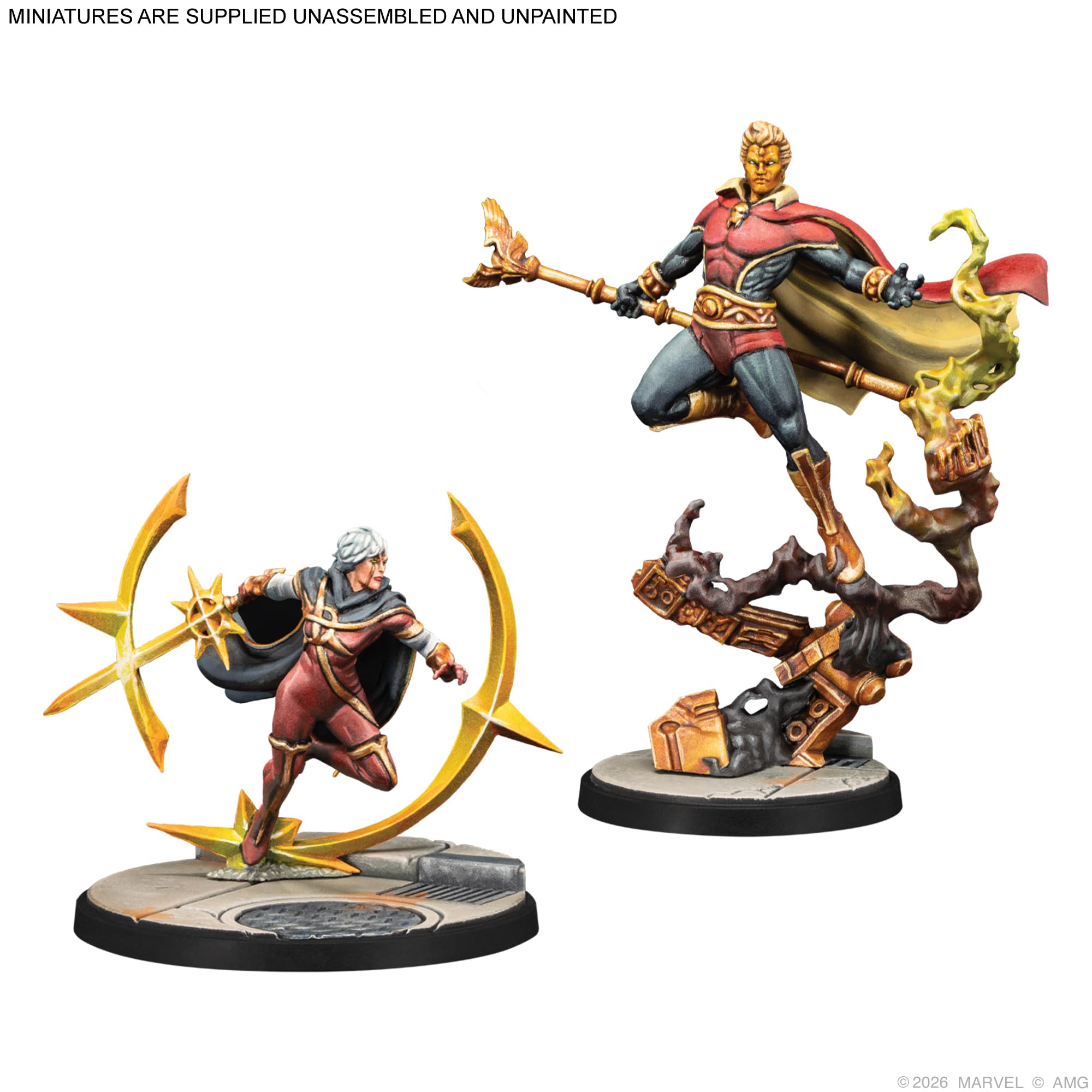 Asmodee Marvel: Crisis Protocol Adam Warlock, Moondragon, Quasar Character Pack | 2 Players | 120 Min 2