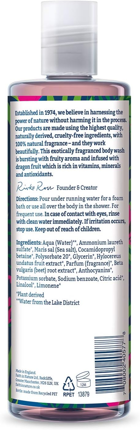 Faith in Nature Dragon Fruit Body Wash (400 ml) 4