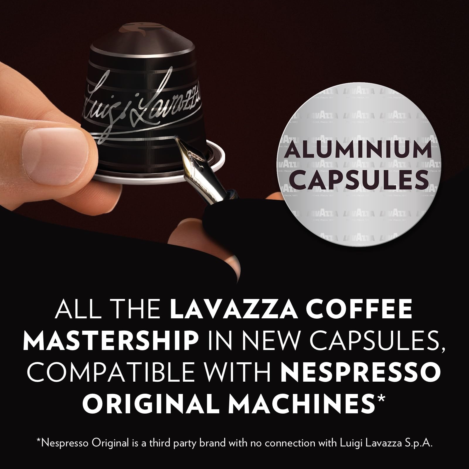 Lavazza Espresso Maestro Ristretto - 30 Aluminum Capsules for Nespresso Original Machines 6