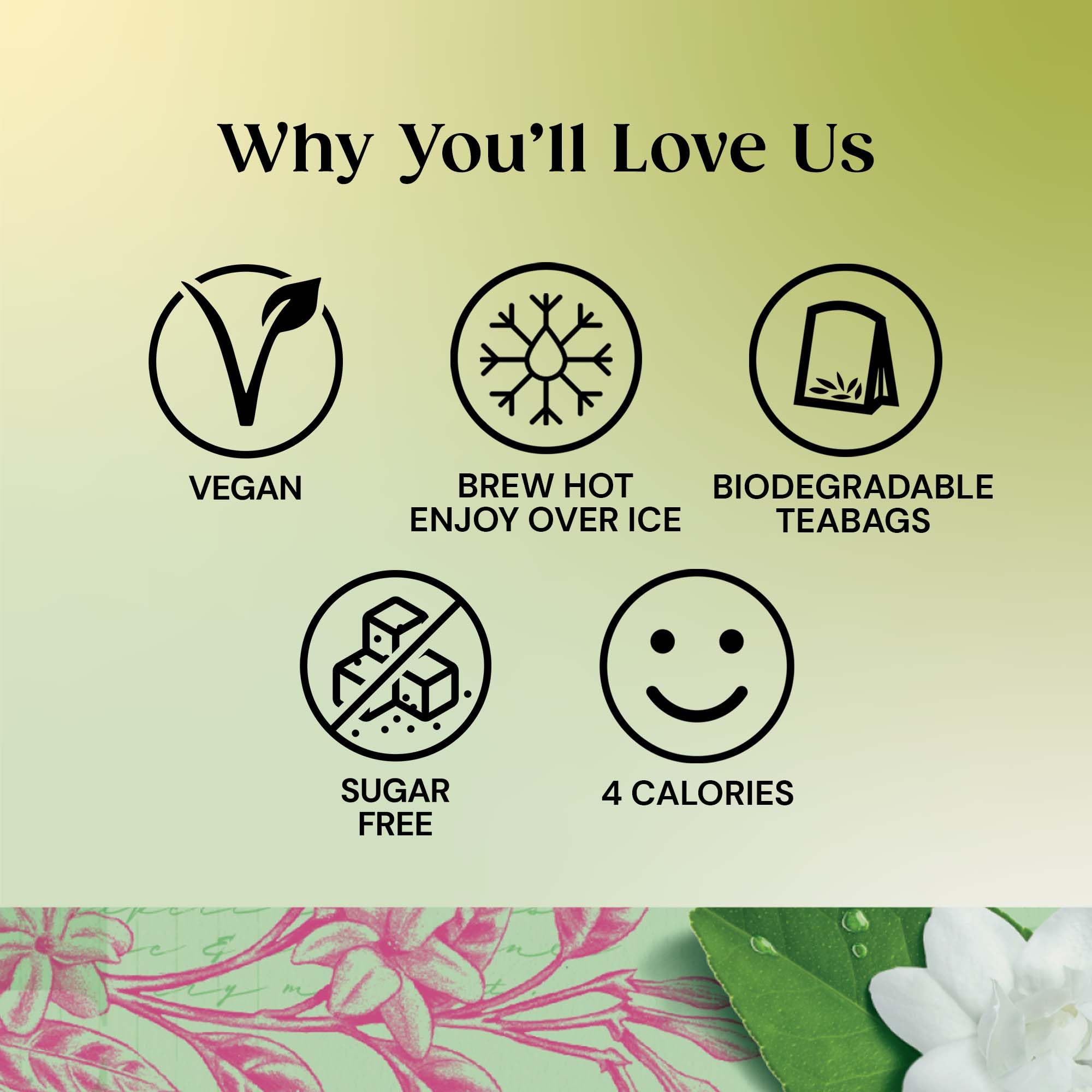 Twinings Jasmine Green Tea - Green Tea Bags (80 Tea Bags)