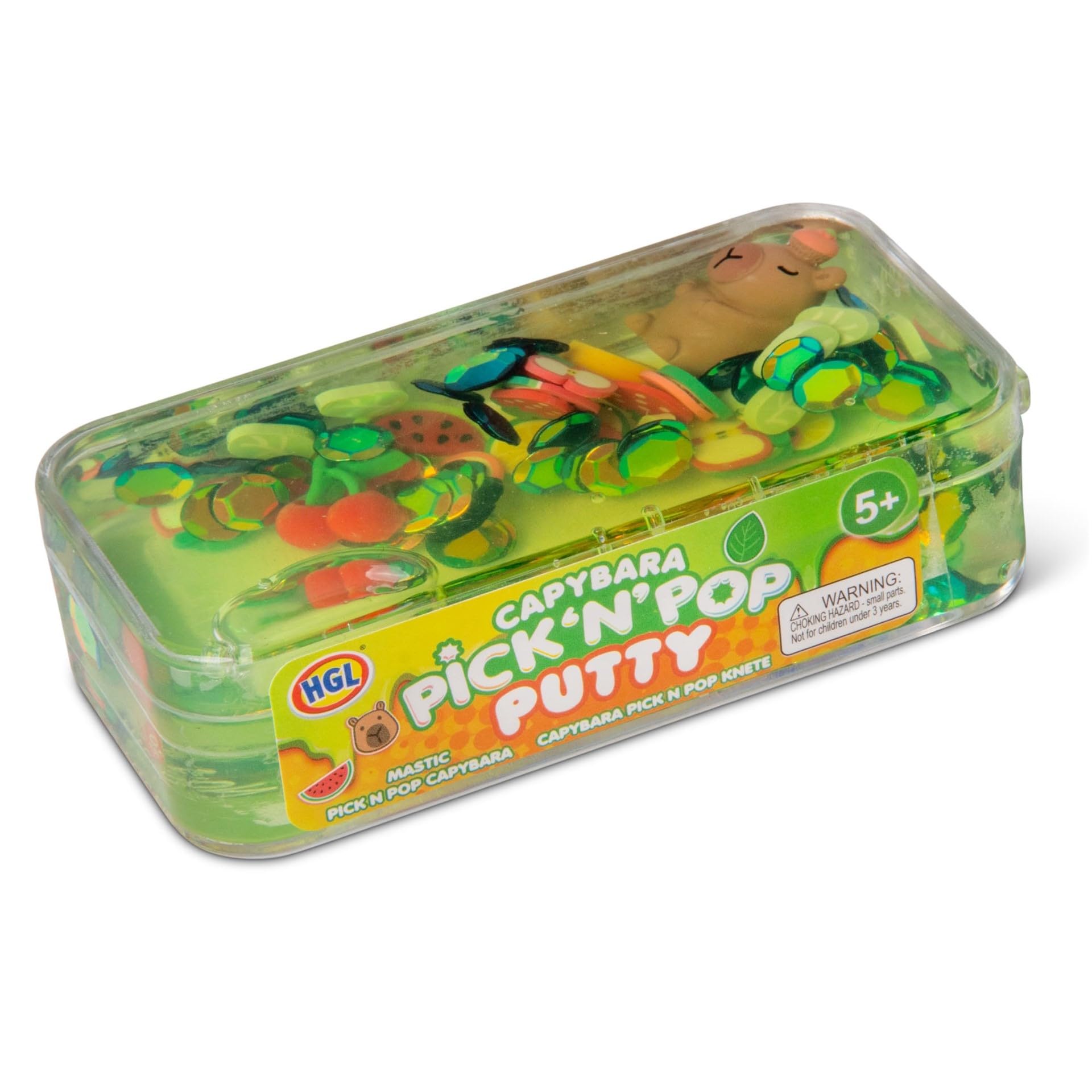 Capybara Pick N Pop Putty - Squishy Fidget Toy with Cute Characters